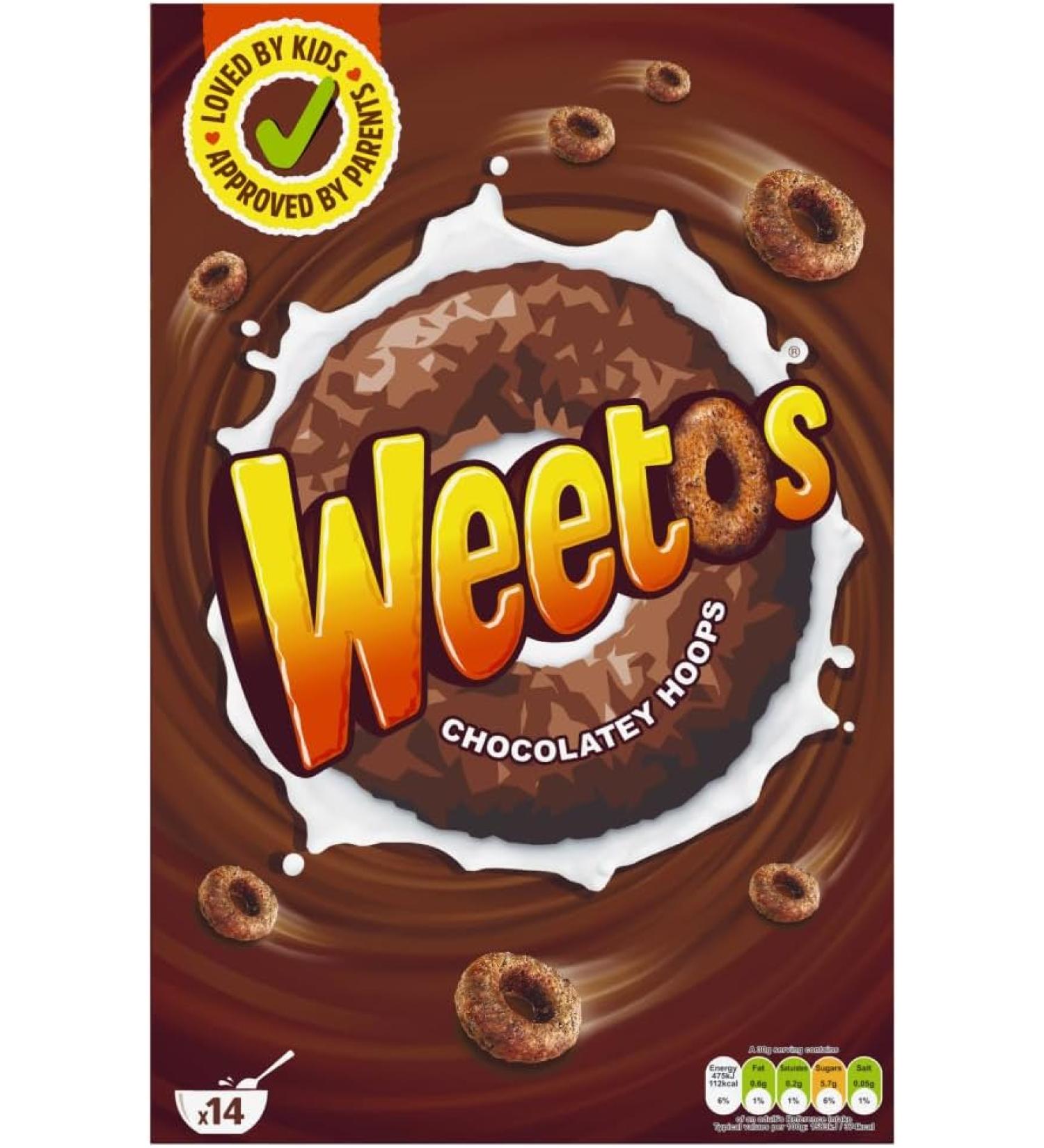 Weetos Chocolatey Hoops - 14.8 Oz