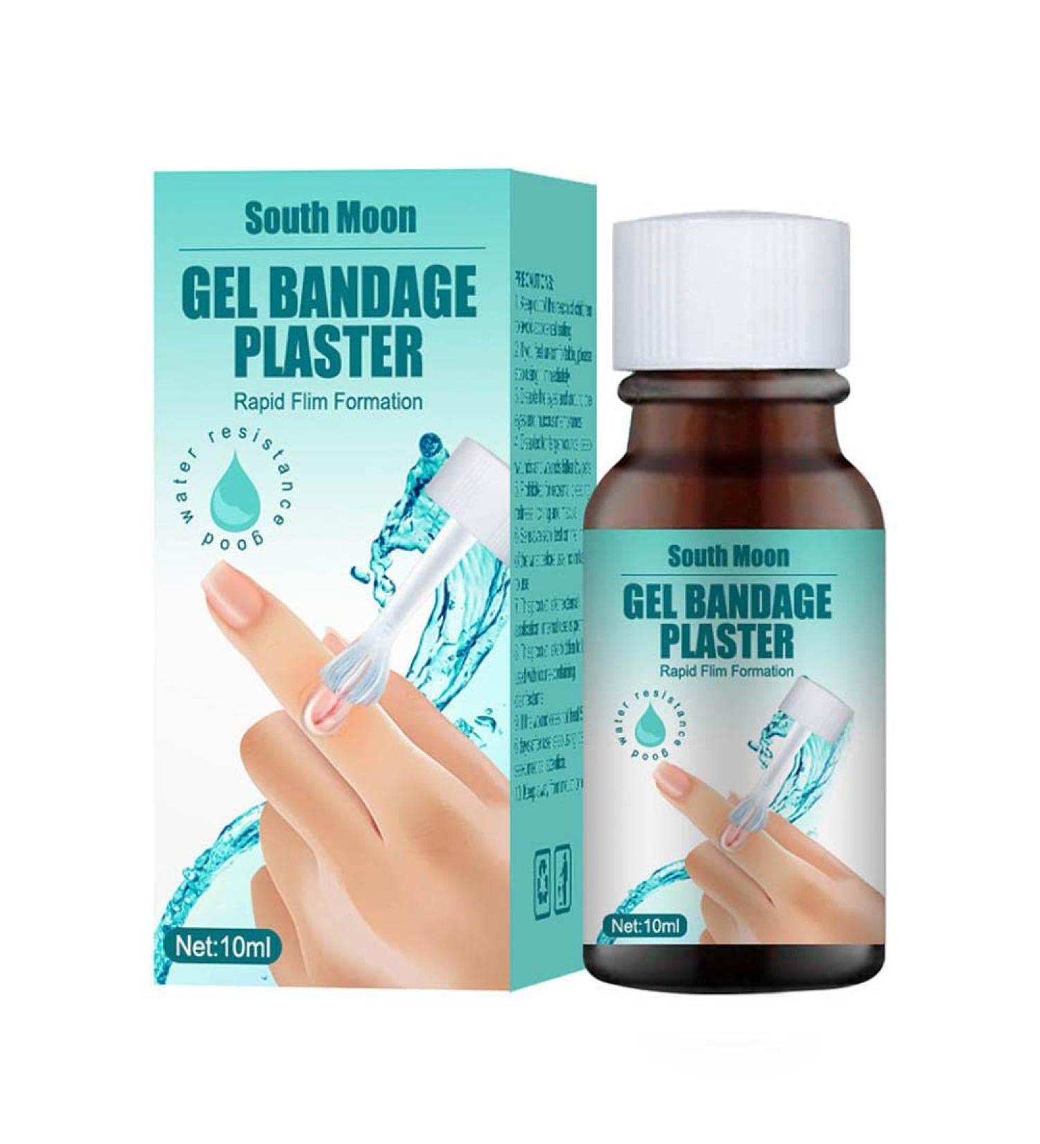 10ml Liquid Bandage for Skin Cracks, Cuts, & Wounds - Waterproof Breathable Skin Care Treatment - Buy Online on GoSupps.com