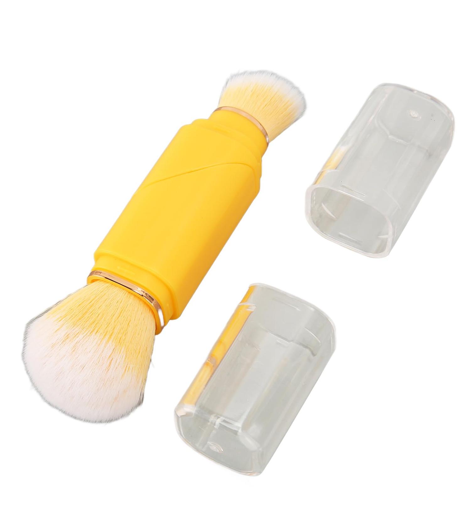 Double Head Makeup Brush 2 in 1 Skin-Friendly Double Ended Foundation Brush 360 Degree Rotating for Blush - Buy Online on GoSupps.com