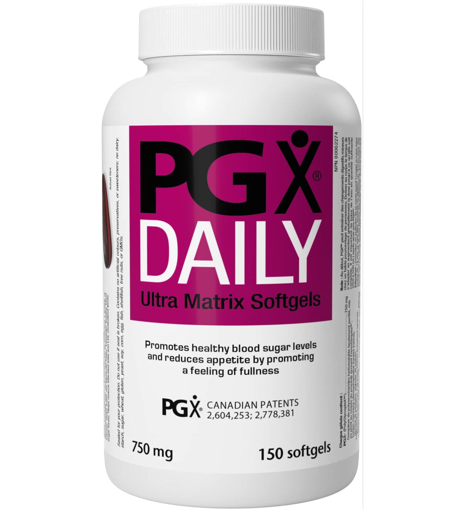 Webber Naturals PGX Daily Softgel 750 mg 150 Count Unflavored 150 count (Pack of 1) - Buy Online on GoSupps.com