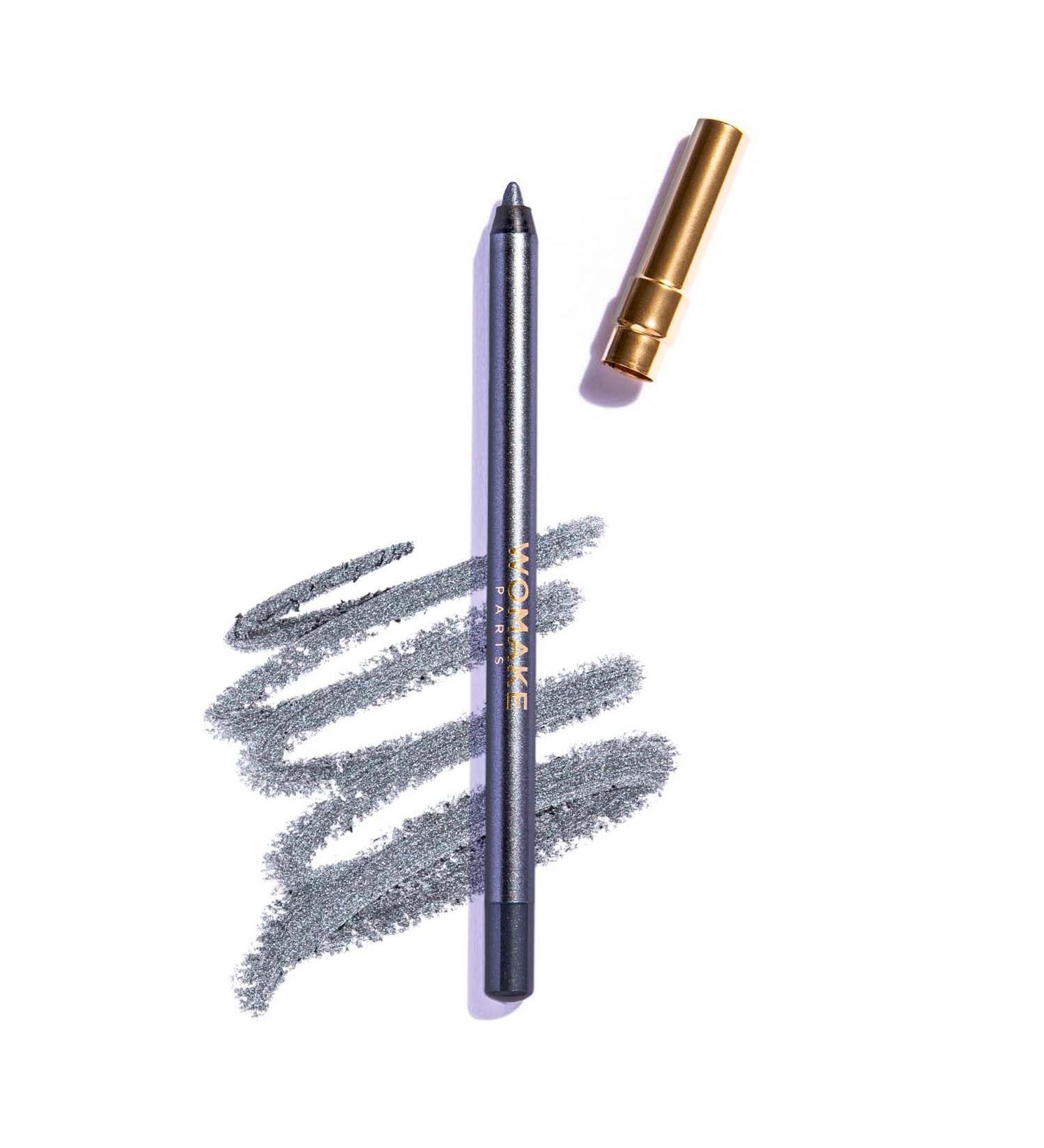 Womake - Long-lasting eye pencil - Water-resistant - Easy application - No transfer - Made in France - Shade: Iridescent gray - Buy Online on GoSupps.com