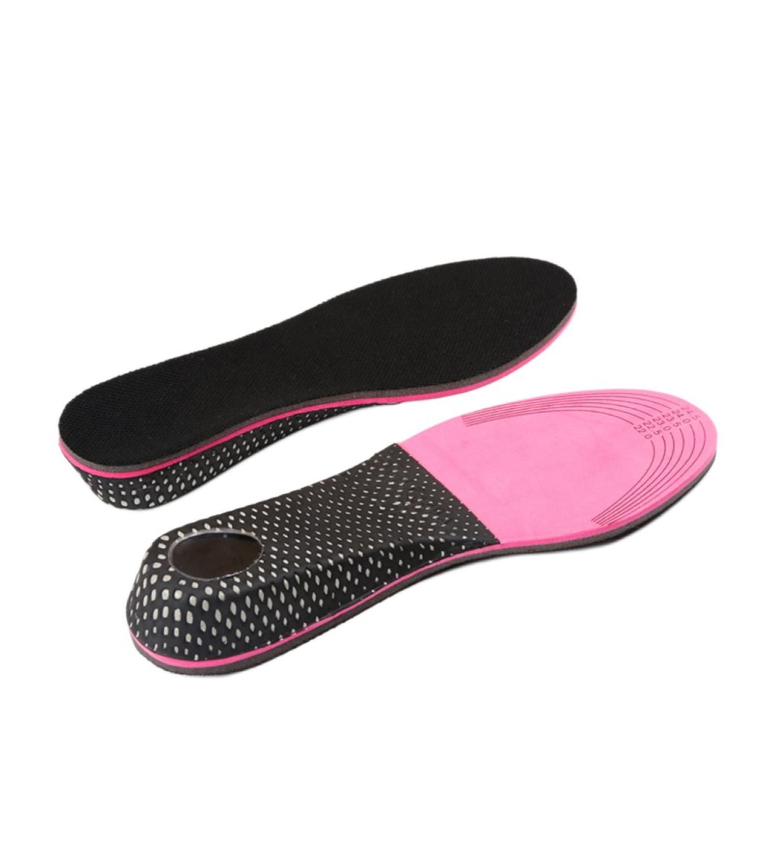 Buy Healifty Sport Insoles - EVA Foam Inserts for Enhanced Performance | Shock-Absorbing Sweat-Absorbing | 5cm Thickness Black & Red - International Shipping - Buy Online on GoSupps.com