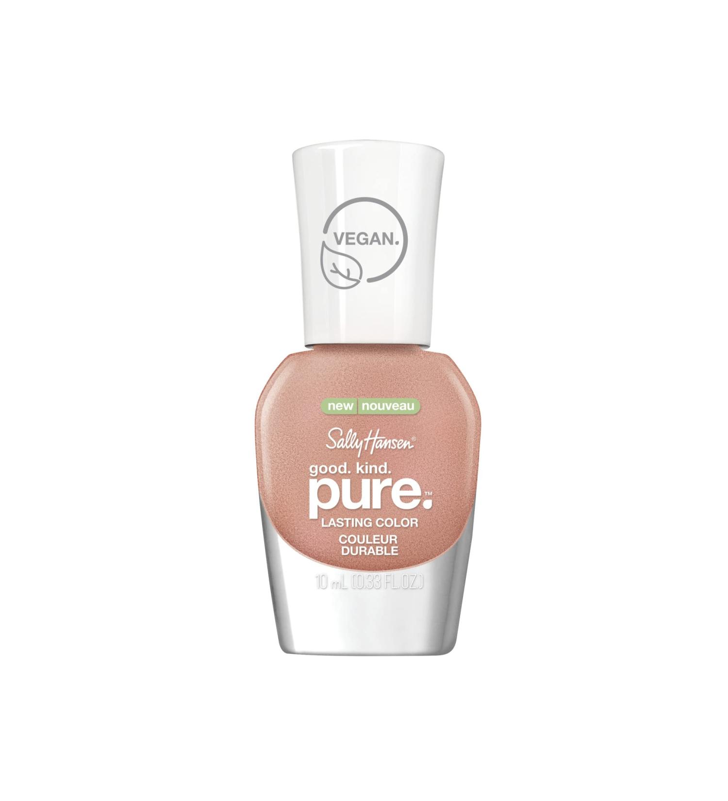 Sally Hansen Good.Kind.Pure Nail Polish - Honey Harmony 0.33 Fl Oz (Pack of 1) - Buy Online on GoSupps.com