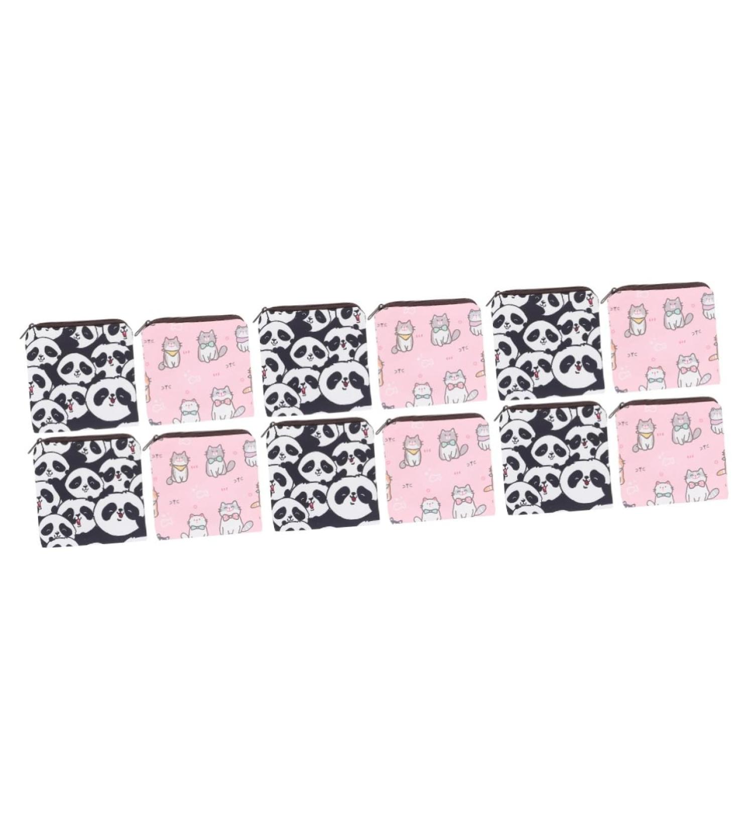 12 pcs Healeved Storage Bags for Women's Bands & Bandages - Wet/Dry Tampon Pockets - Stylish & Durable Polyester Decor - Buy Online on GoSupps.com
