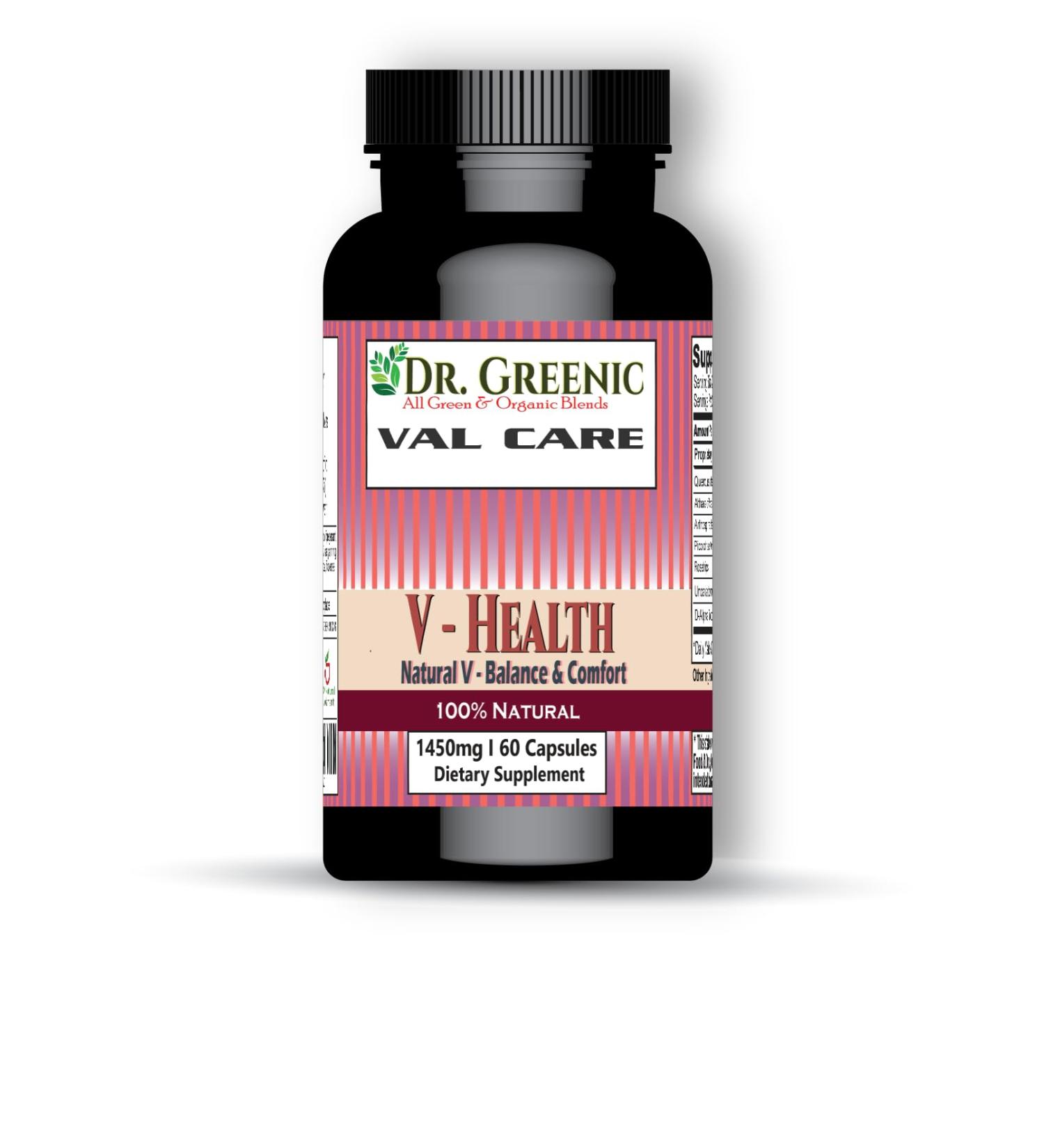 VAL Care Supplement 60 Capsules | Natural Female Yeast Infection Support | V - Health V - Balance & Comfort - Buy Online on GoSupps.com