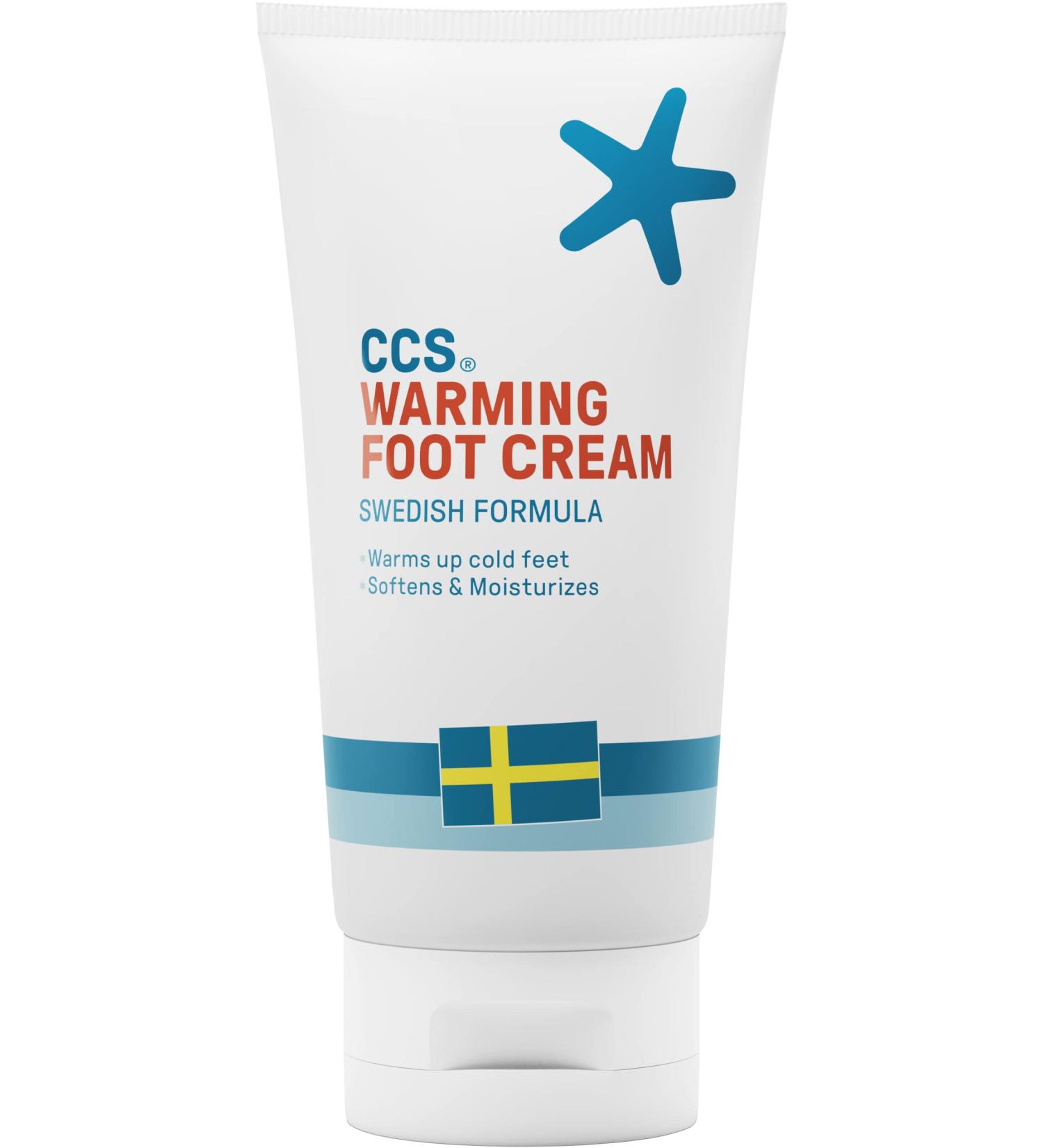 CCS Warming Foot Cream 150ml - Moisturize and Soften Dry Skin with Warming Sensation - Buy Online on GoSupps.com