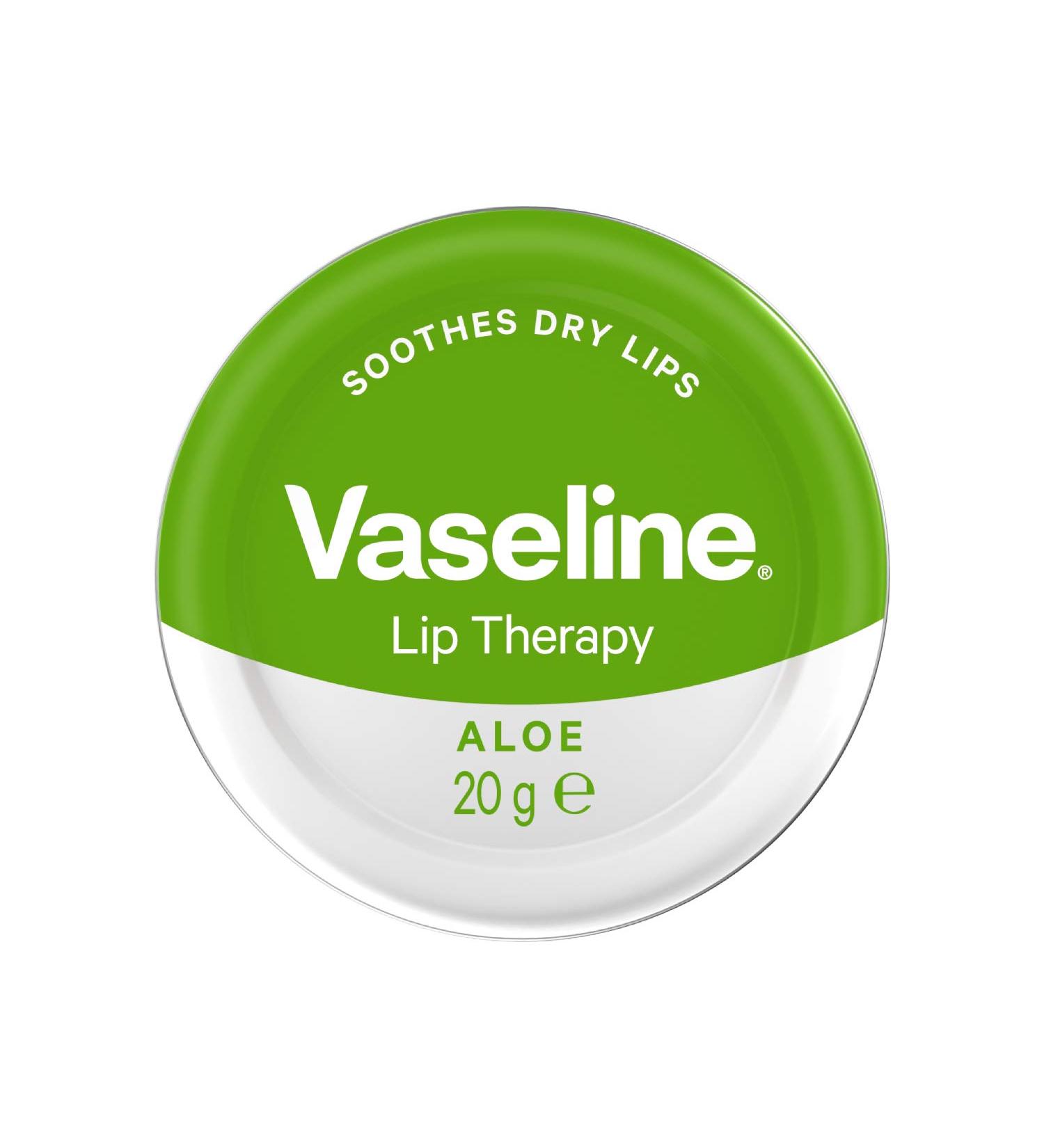 Vaseline Lip Therapy Balm - Aloe 20g | Moisturizer for Very Dry Lips - Buy Online on GoSupps.com