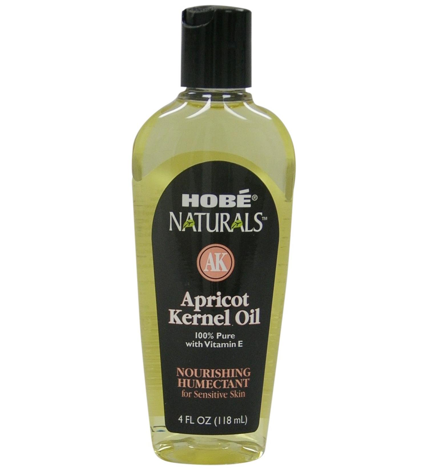 Hobe Naturals Apricot Kernel Oil 4-Fluid Ounce (Pack of 3)