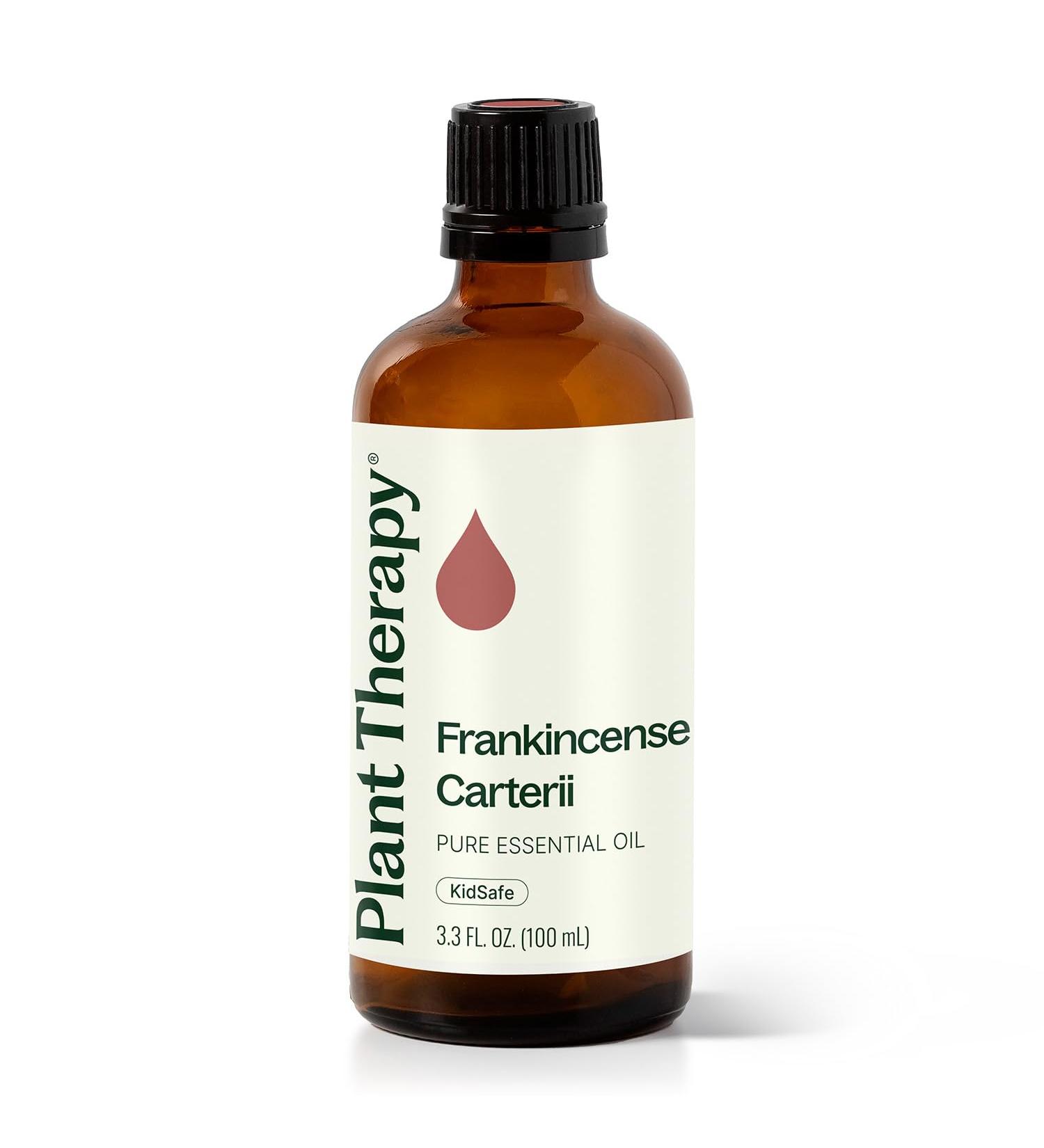 Plant Therapy Frankincense Carterii Essential Oil 100% Pure Undiluted Natural Aromatherapy Therapeutic Grade 100 mL (3.3 oz) Unscented 1 Fl Oz (Pack of 1) - Buy Online on GoSupps.com