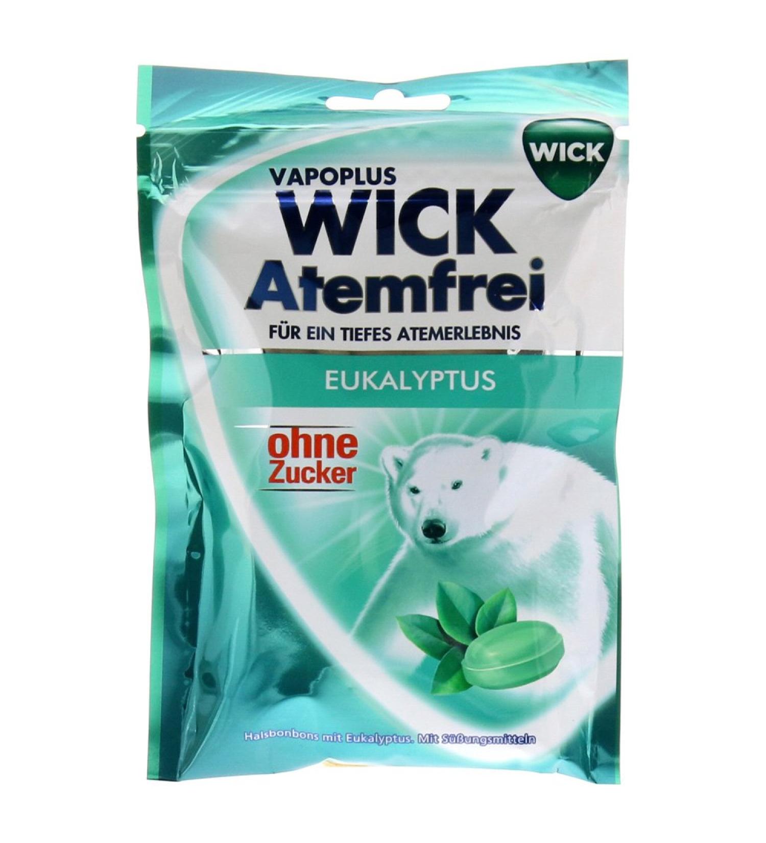 Wick Atemfrei Eukalyptus sugar-free 1x 72g