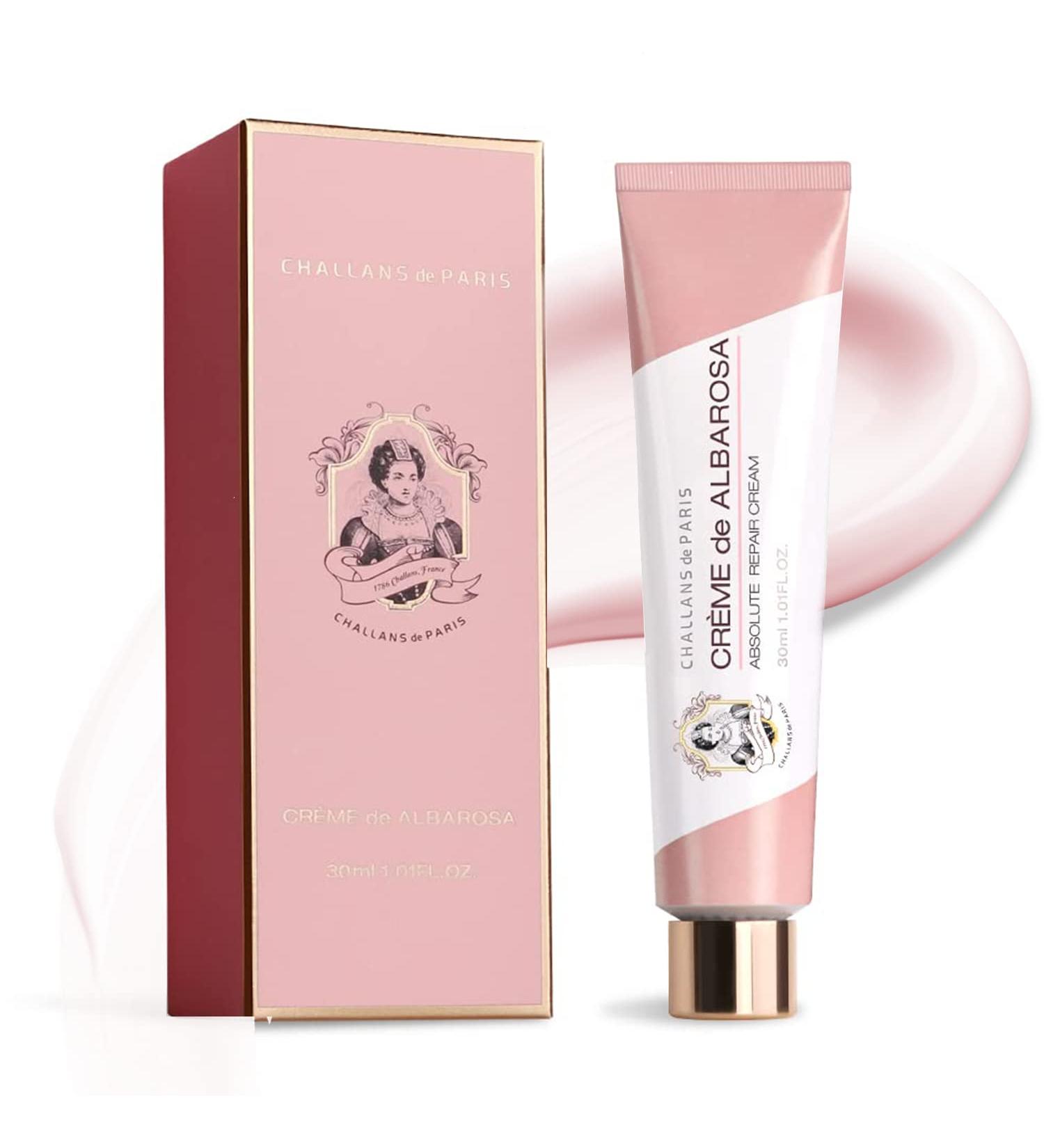 Challans de Paris Cr me de Albarosa | Advanced Anti-Blemish Skin Care Moisturizer - Clears Blemishes & Prevents Breakouts for All Skin Types (1.01 Oz - Buy Online on GoSupps.com