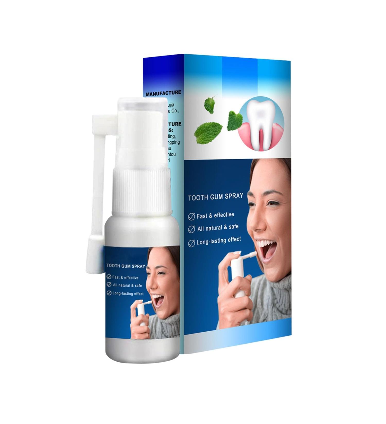 Tooth Spray for Gum Care & Inflammation - Oral Care Spray 30ml - Blue Size | International Shipping Available - Buy Online on GoSupps.com