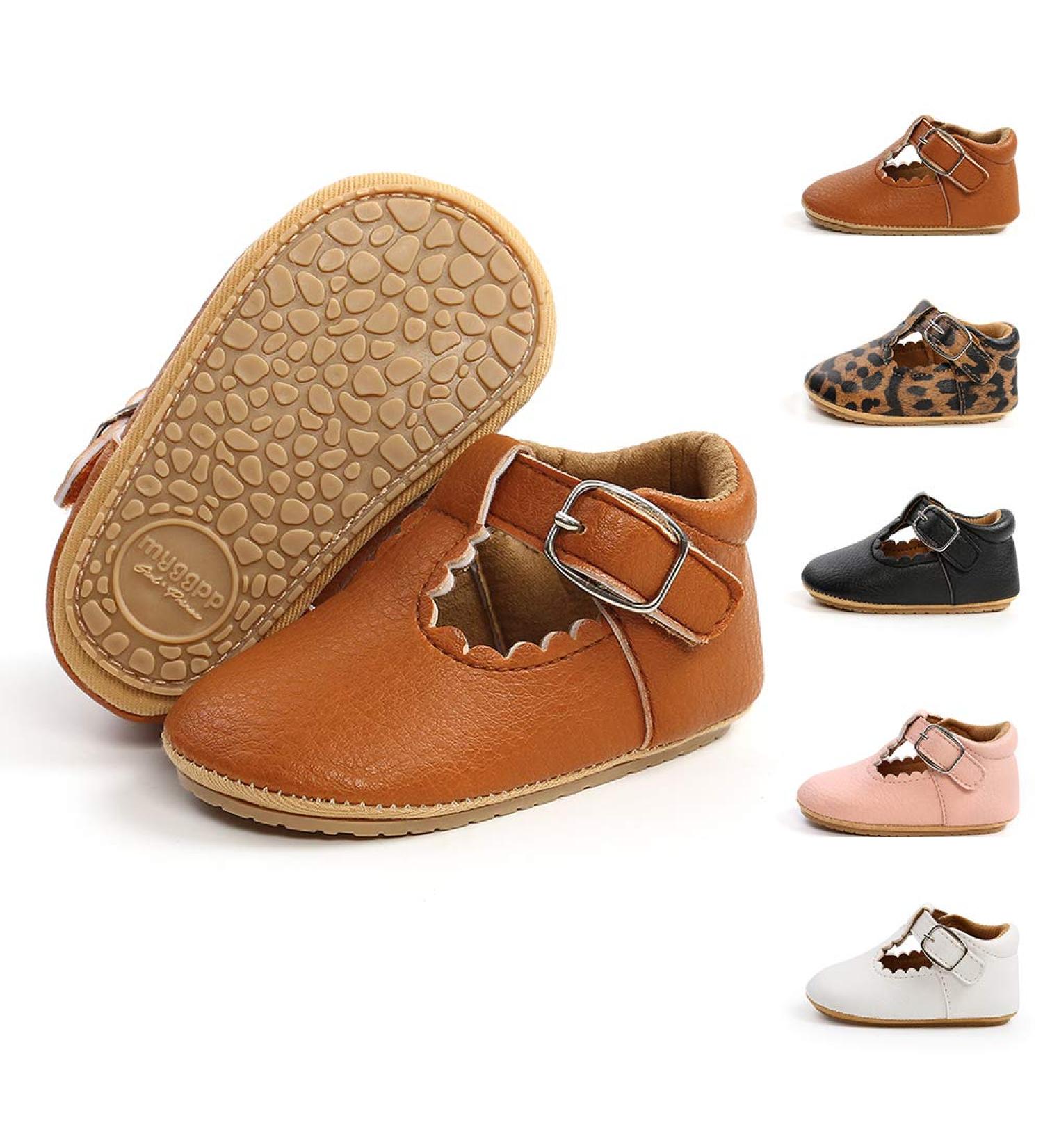 Sonsage Infant Baby Boys Girls Oxford Shoes - Anti-Slip Toddler First Walking Sneakers 0-6 Months (Brown) - Buy Online on GoSupps.com