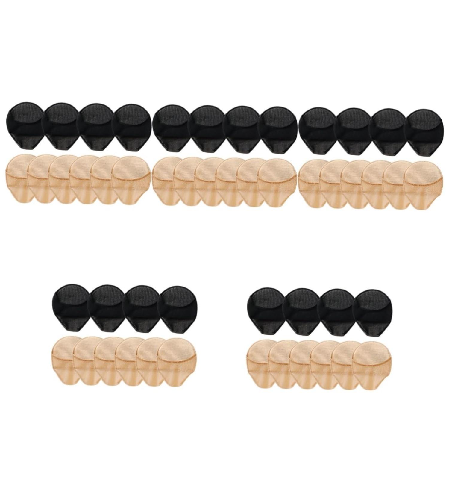 FRCOLOR 25 Pairs No Show Half Socks for Women - Invisible Forefoot Pads for Kitten Heels & Dressy Outfits - Non-Slip Washable Lace Accessories - Buy Online on GoSupps.com