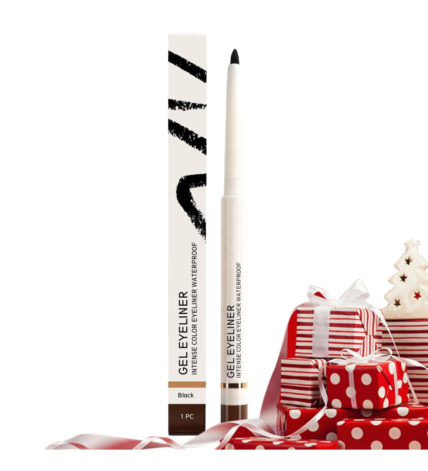 Eye Pencil Eyeliner Long Lasting Waterproof Smooth Makeup PenOutline Stencils Pencil For Beginners Women Girls & Daily Makeup Black - Buy Online on GoSupps.com