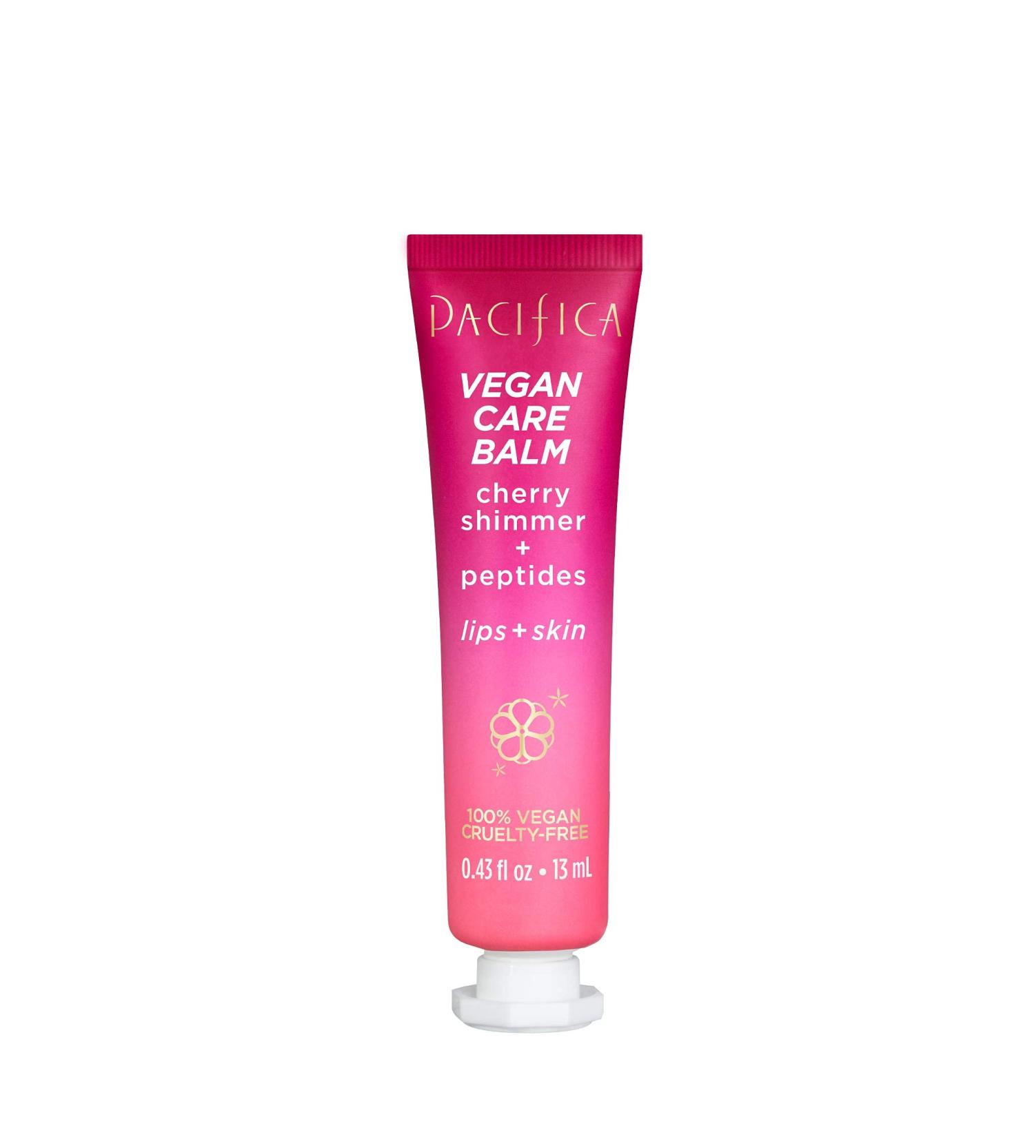 PACIFICA Cherry Shimmer Lips & Skin Care Balm  0.43 FZ