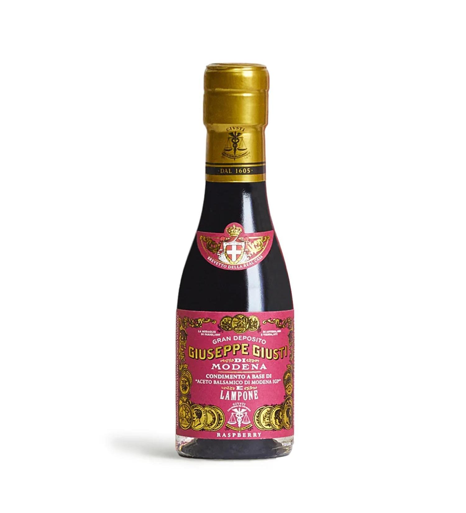 Giusti - Condiment base de Vinaigre Balsamique de Mod ne IGP et Framboise - 100ml Champagnottina - Buy Online on GoSupps.com