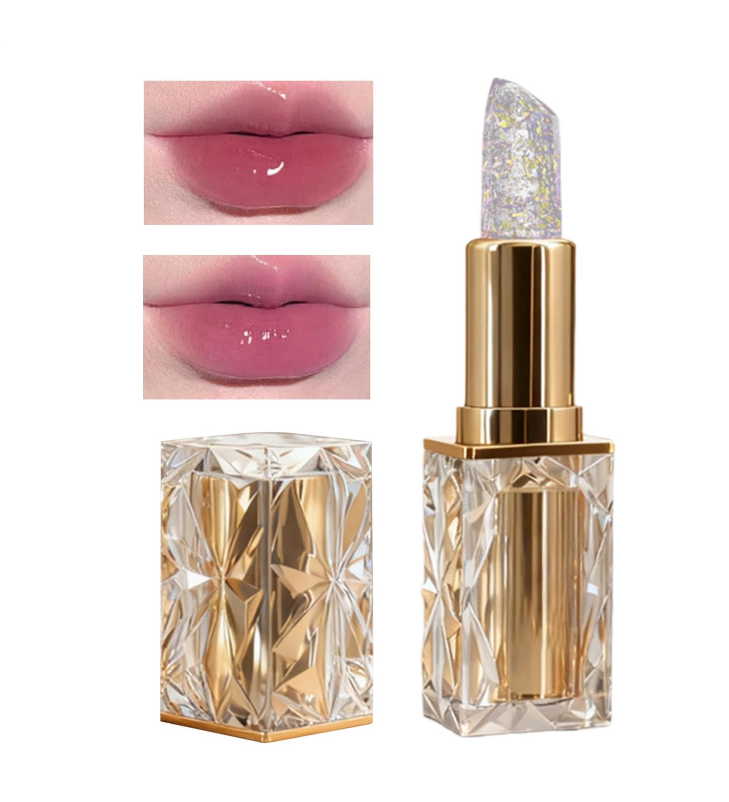 Magic Lipstick for Women Moisturizing Gel Lip Gloss for Girls - 3.5g Long-Lasting Makeup for Beauty Day Dates Travel Events Parties Weddings Holidays - Buy Online on GoSupps.com