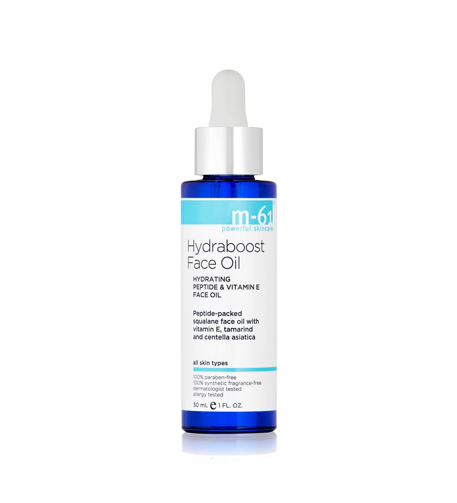 M-61 Hydraboost Face Oil - Peptide-Rich Hydrating Face Oil with Squalane & Vitamin E - Buy Online on GoSupps.com