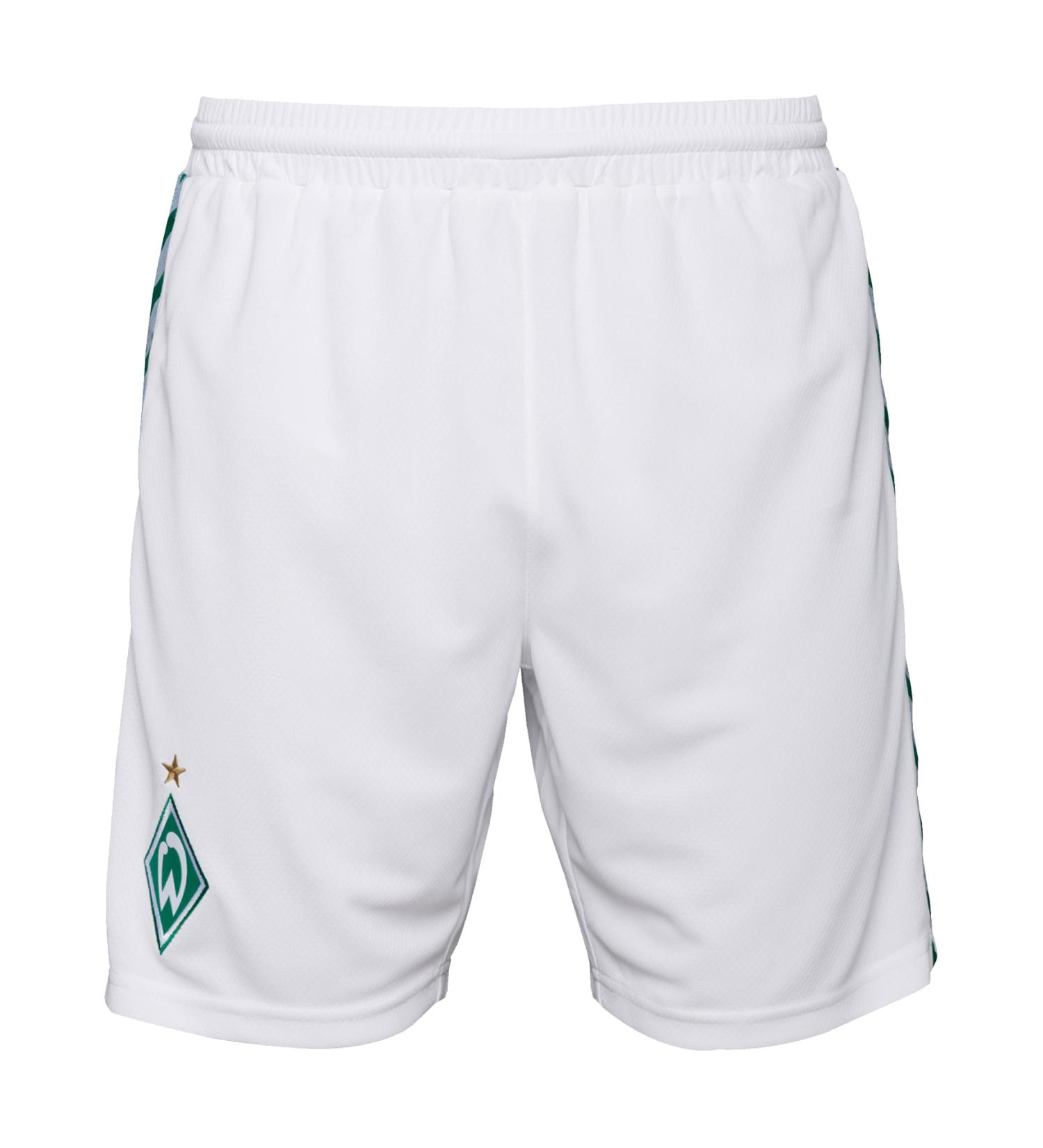 hummel kids shorts Werder Bremen 23-24 home 116 white.