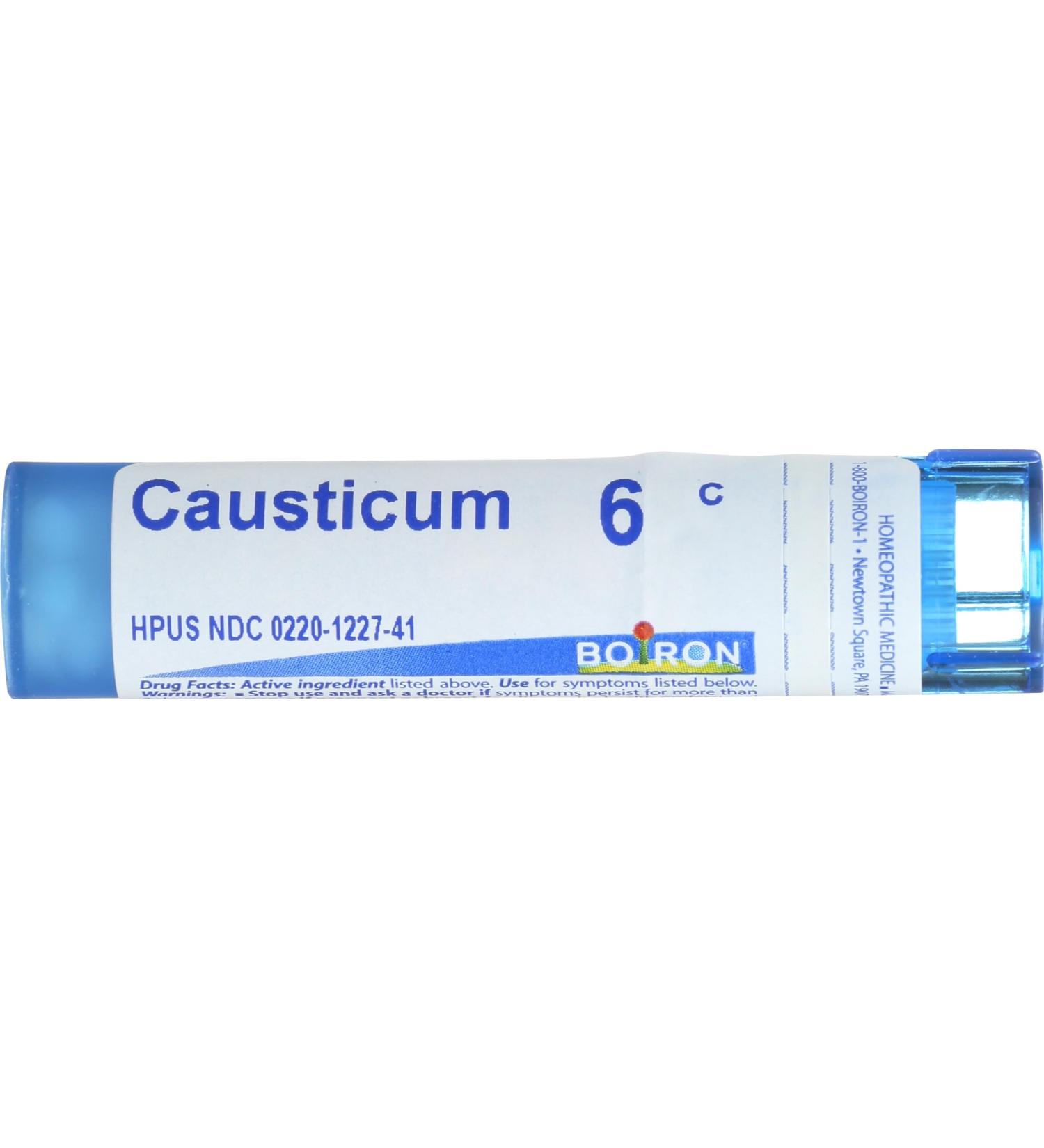 BOIRON Causticum 6 C - Homeopathic Remedy 80 CT | Fast International Shipping - Buy Online on GoSupps.com