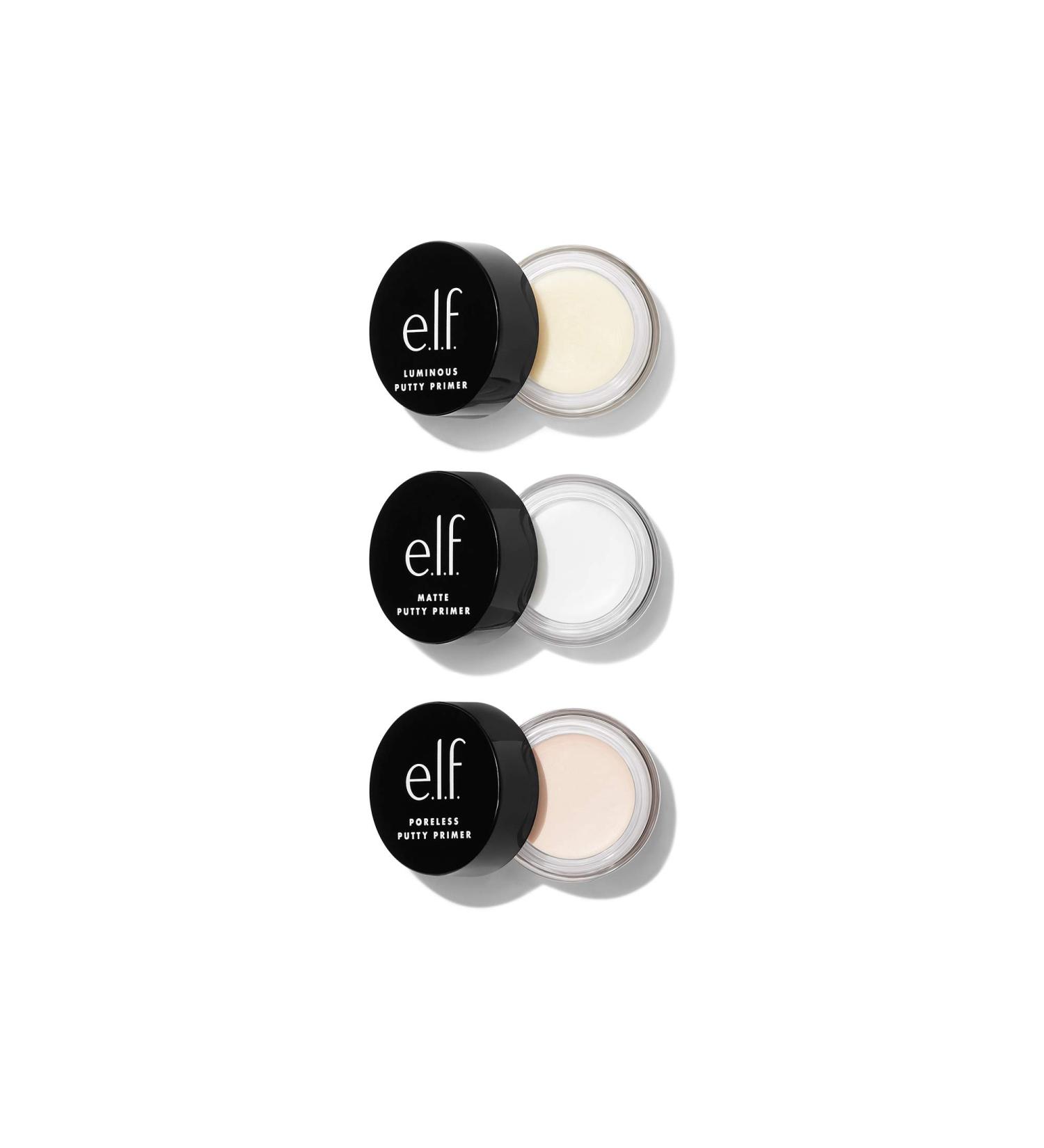 E.L.F. Putty Primer Trio - 3 Primers (0.14 oz Each) | Perfect Makeup Base - Buy Online on GoSupps.com