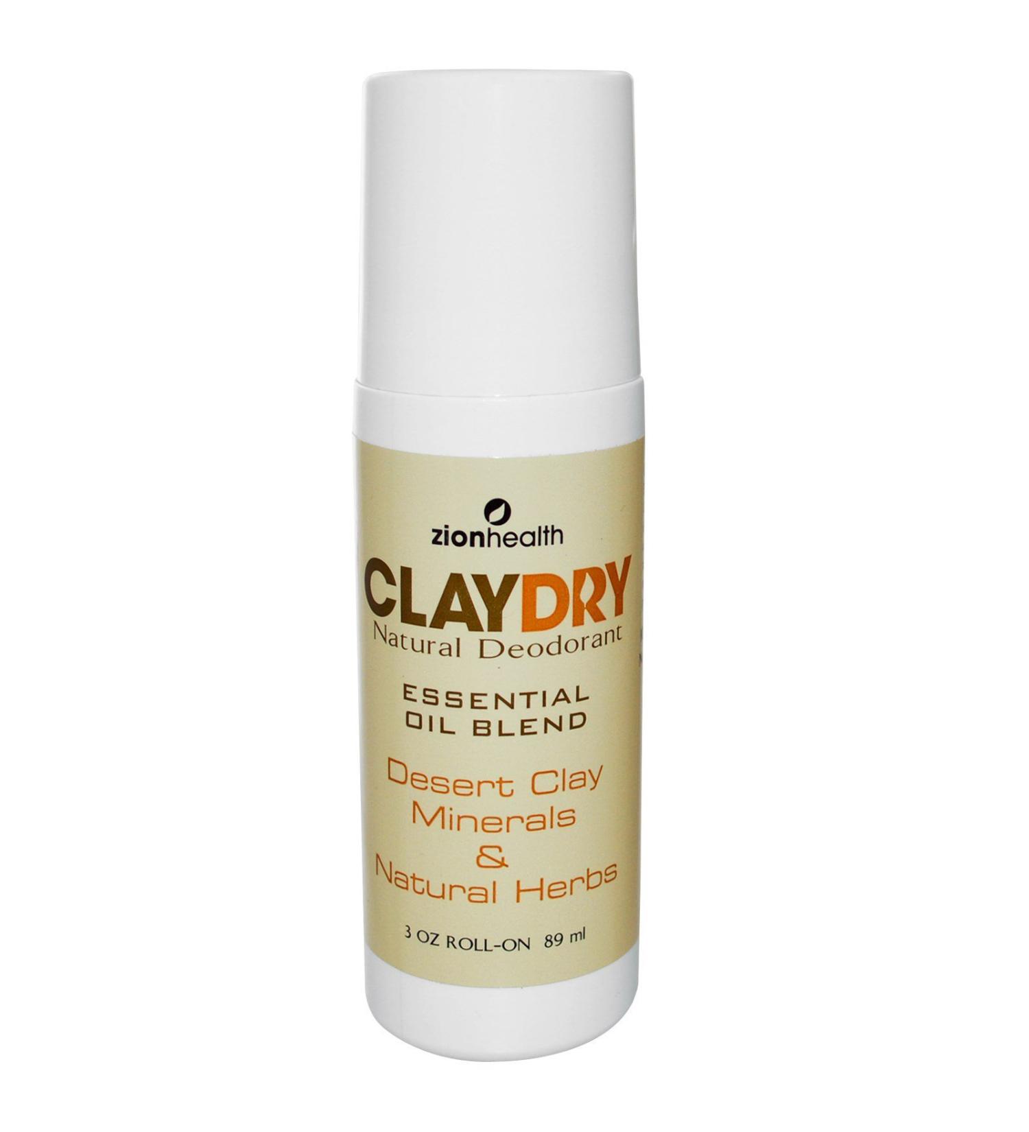 Zion Health Deod Claydry 3 Oz