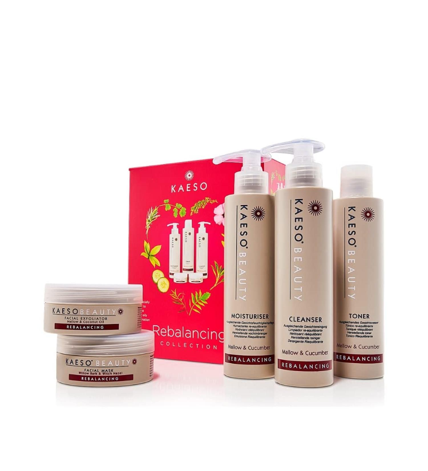 Kaeso Rebalancing Facial Collection Kit - Shop Internationally for Balanced Skin Care Solutions - Buy Online on GoSupps.com