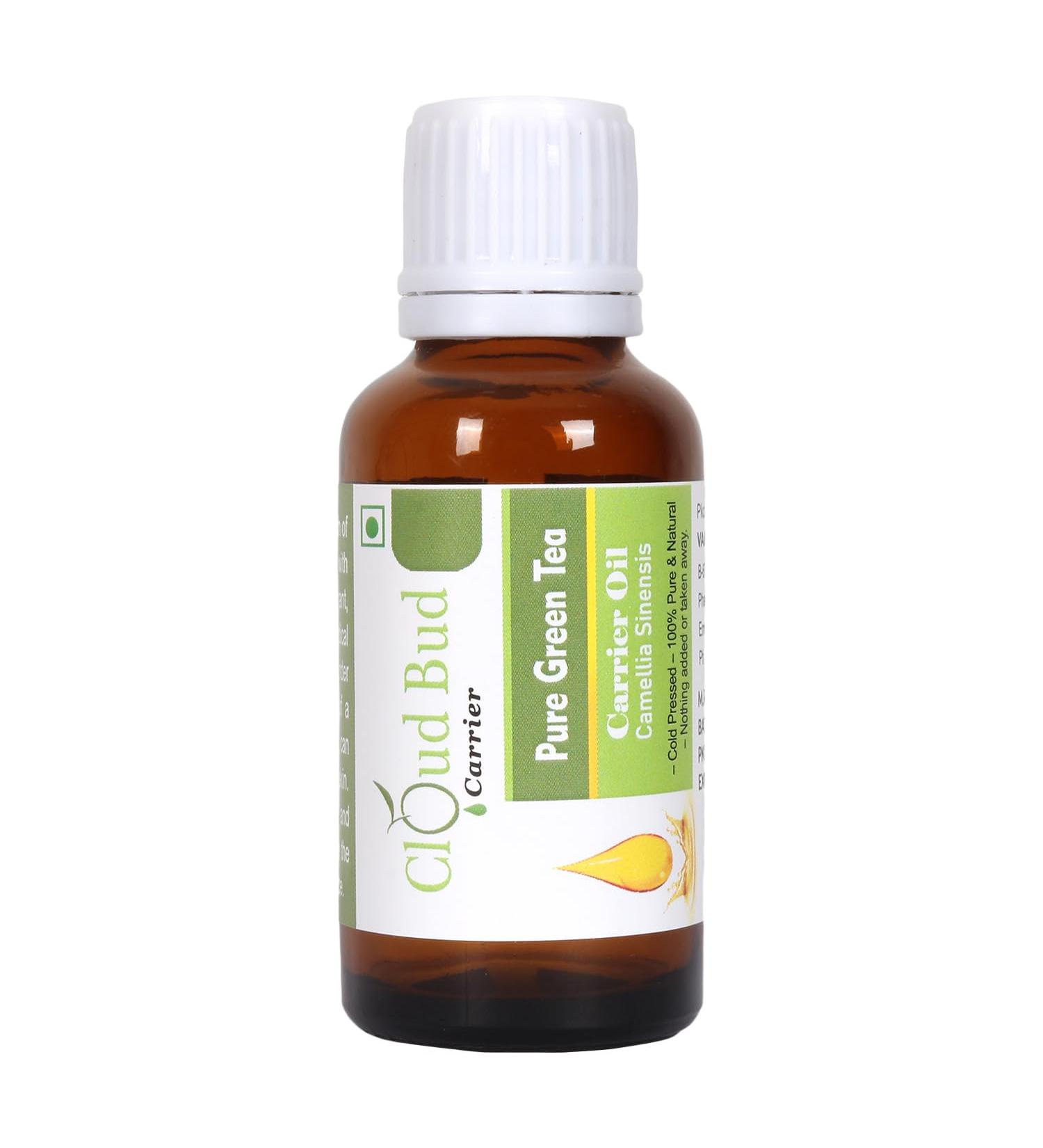 Pure Green Tea Carrier Oil 15ml 0.507oz Camellia Sinensis 100% Pure and Natural Cold Pressed 0.51 Fl Oz (Pack of 1)