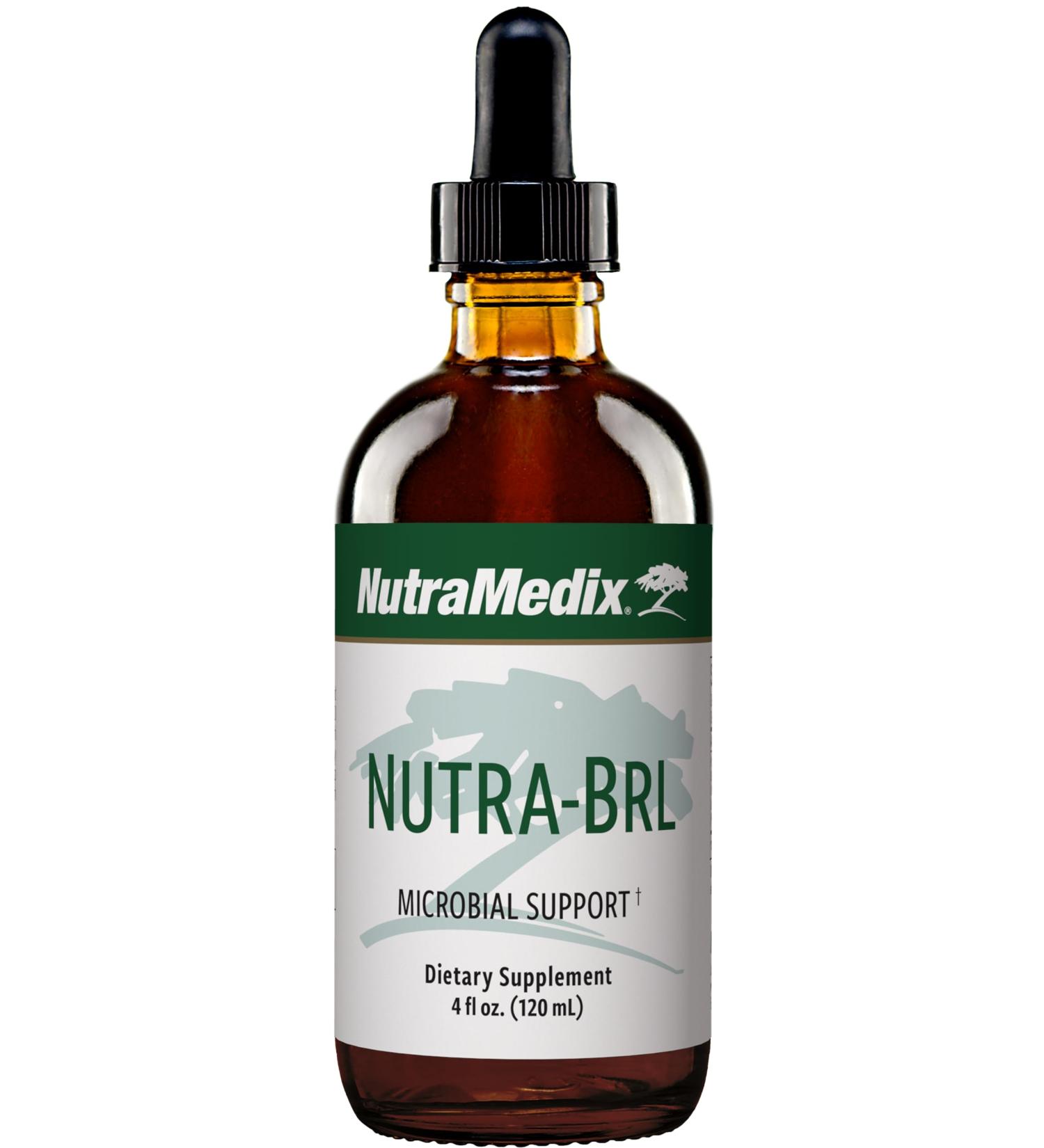 NutraMedix Nutra-BRL - Immune Support Supplement with Samento Bark Stevia Leaf and Banderilla Bark for Immune Defense + Microbial Support (4 oz) - Buy Online on GoSupps.com