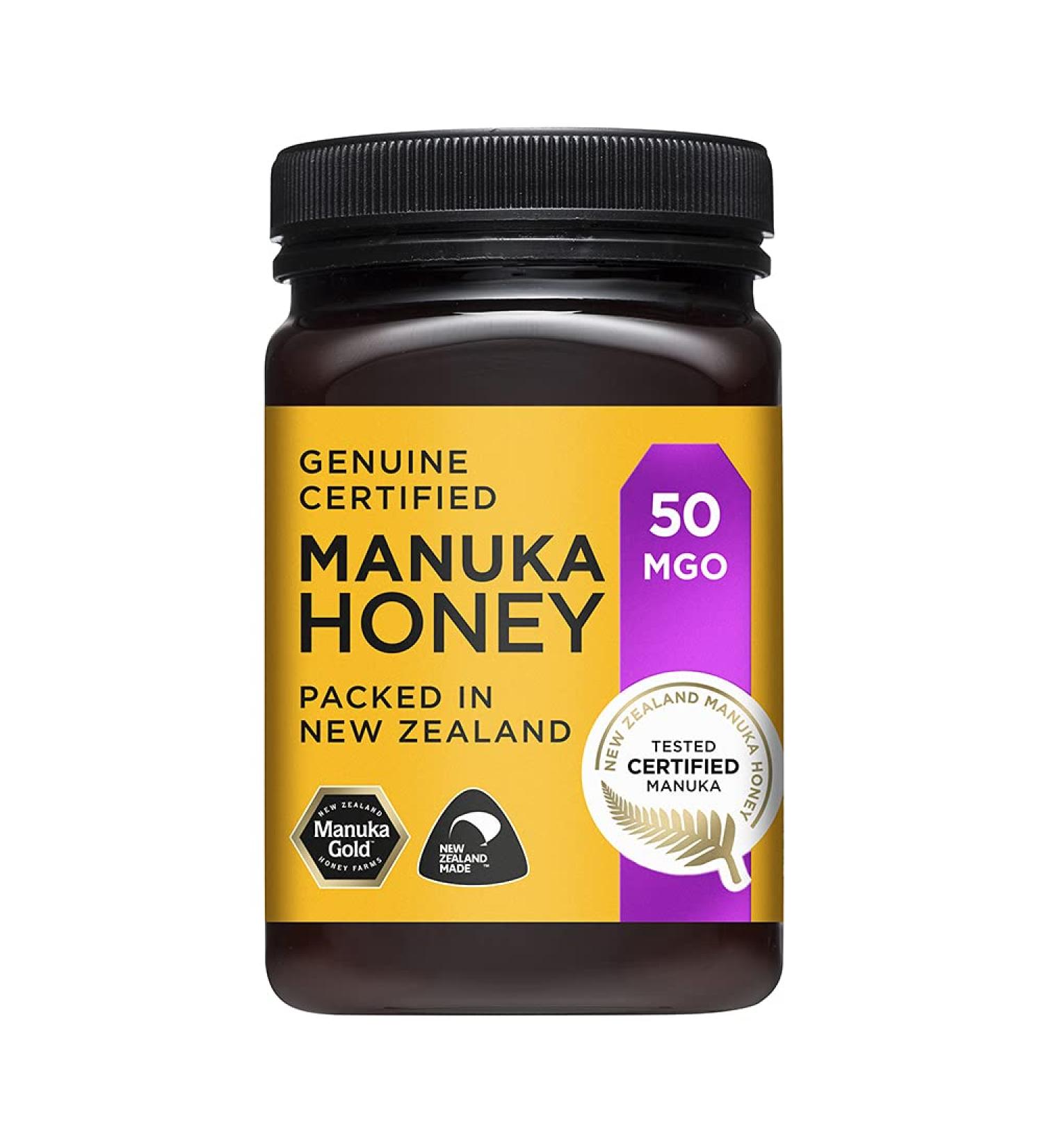 Manuka Gold 50 MGO Manuka Honey 500 g Single - Buy Online on GoSupps.com