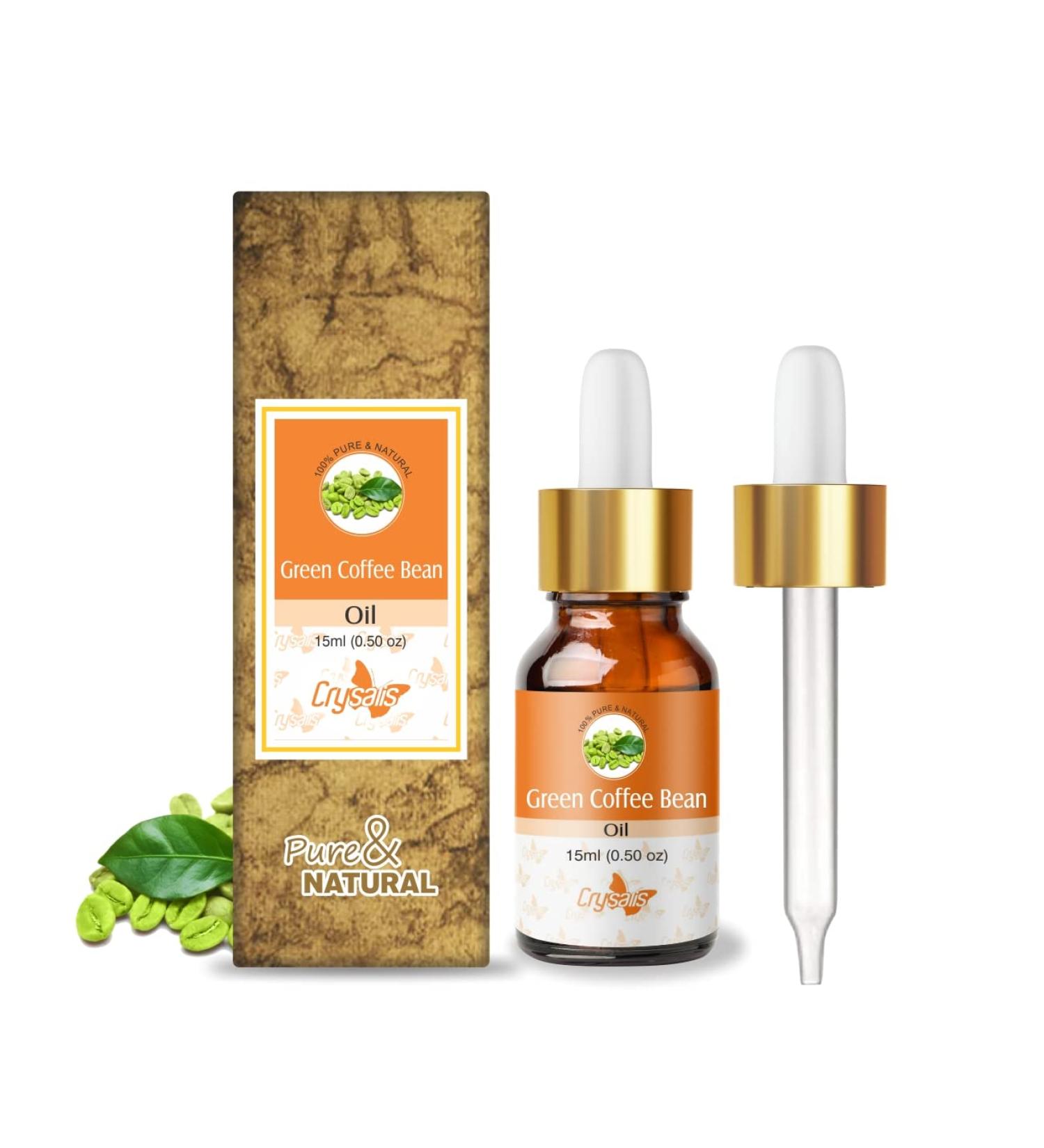 Crysalis Green Coffee Bean (Coffea Arabica.) |100% Pure & Natural Undiluted Cold Pressed Oil Organic Standard/Skin Care Hair Care Fragrances/Energise The Atmosphere-15Ml/ External Use Green Coffee Bean 15 ml (Pack of 1) - Buy Online on GoSupps.com