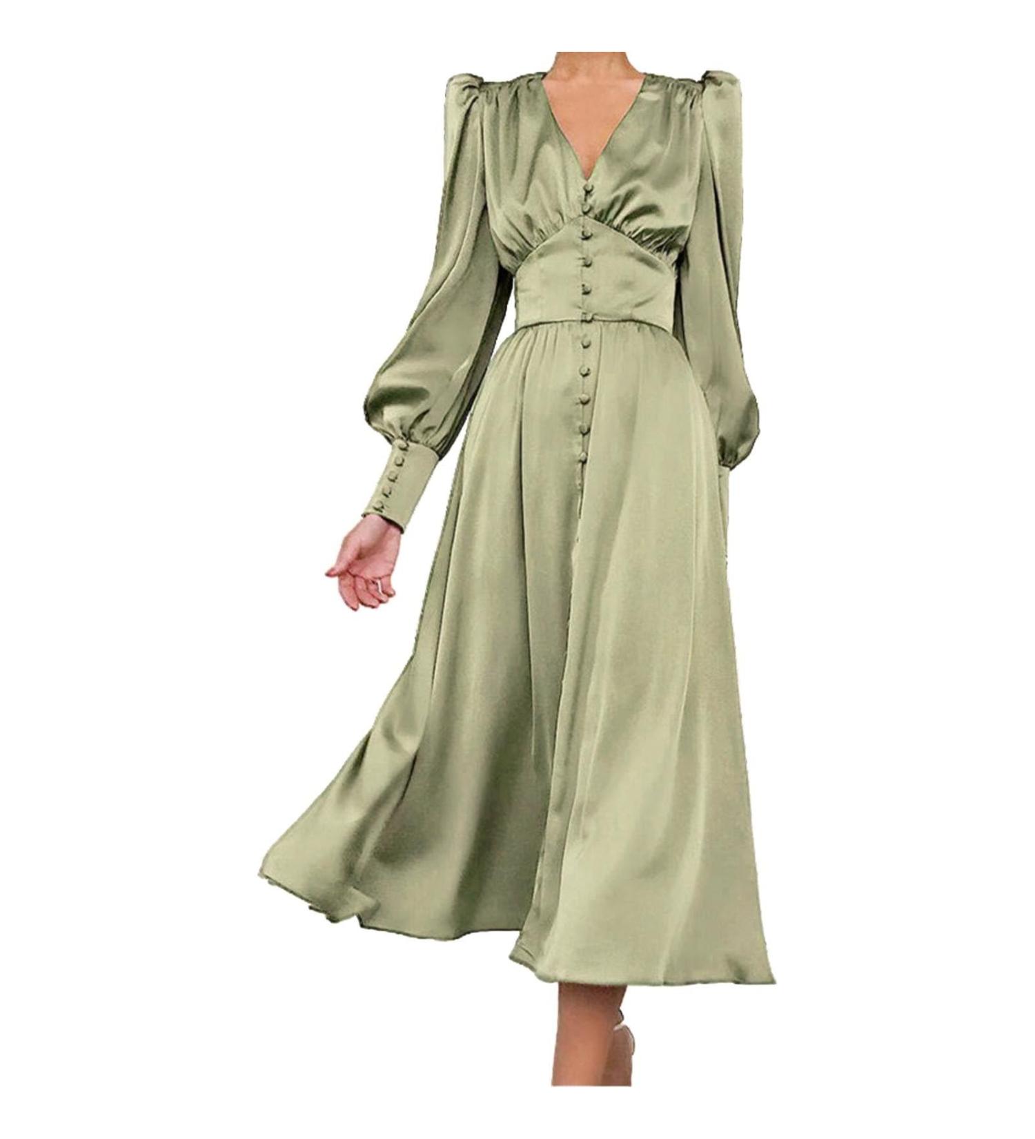 HANXIULIN Women's Green Glitter Bodycon Party Dress | Elegant Sweetheart Neckline Cocktail & Evening Dress - Buy Online on GoSupps.com