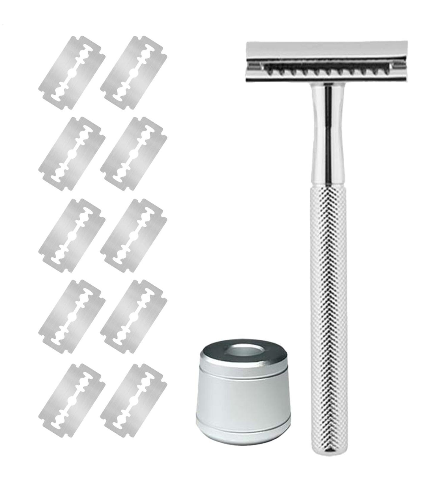 Womens Trimmer Efficient Portable Shaver for Women Travel Shaver Longlasting Hair Removal for Face Legs Armpits Silver Color - Buy Online on GoSupps.com