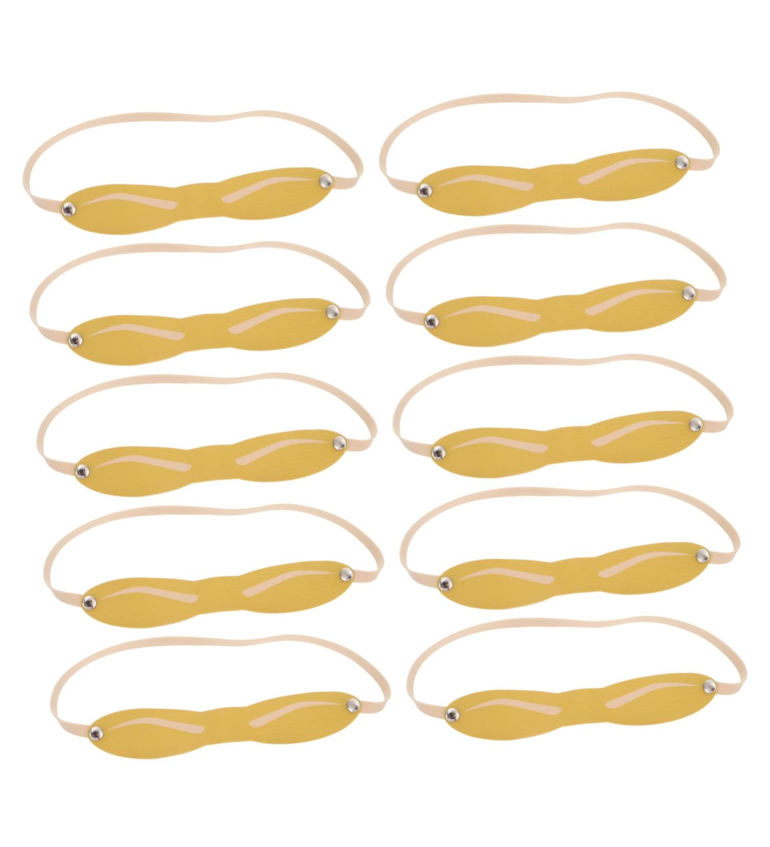 Balacoo 10pcs Beginner Skin Eyebrow Silicone Headband Practice for Supply Professional Fake - Buy Online on GoSupps.com