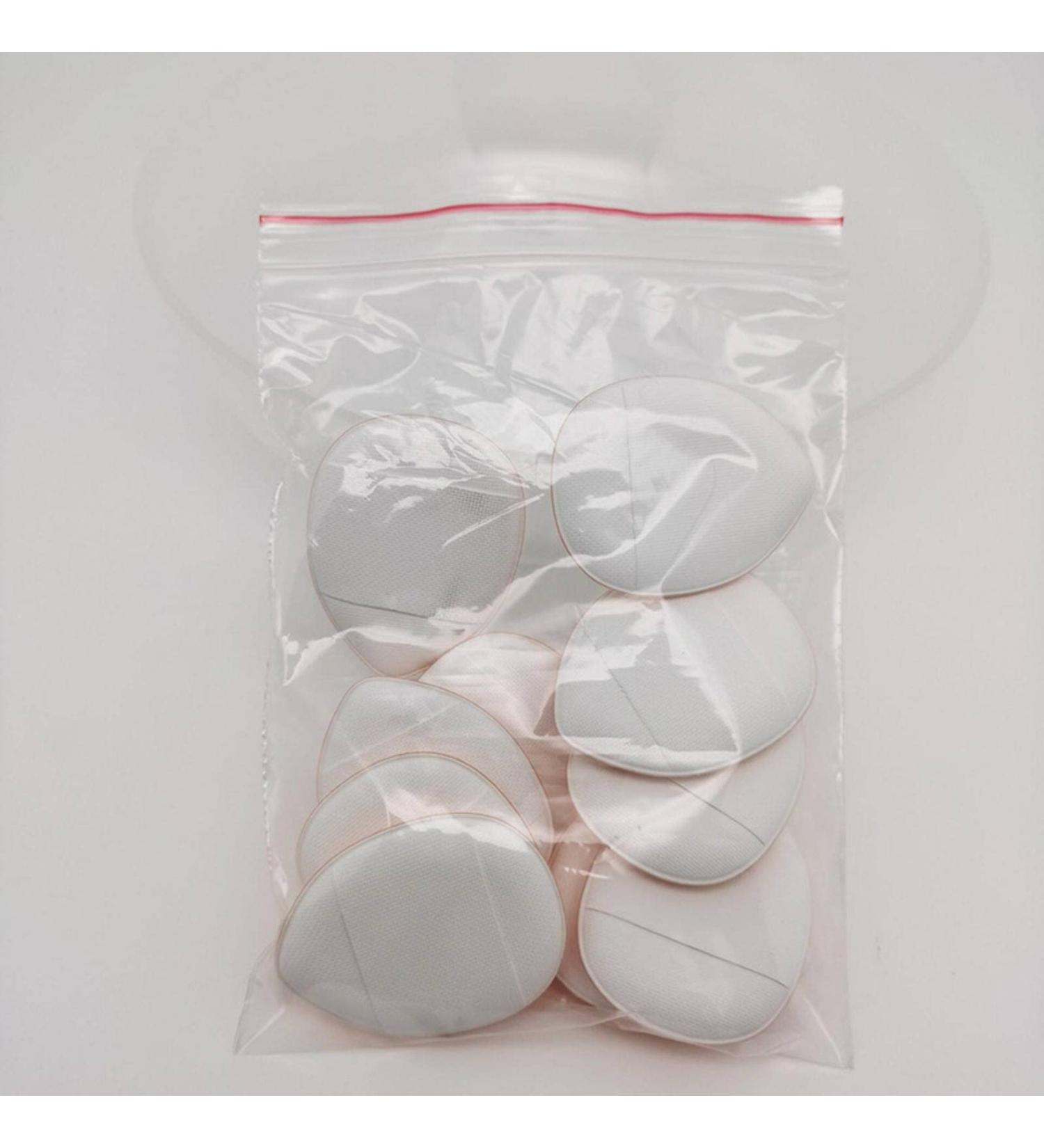 Thumb air Cushion Mini Concealer Powder Puff fingertip Mini Water Drop Wet and Dry bb Makeup Small Finger Puff No.1 1.18*1.57*0.276