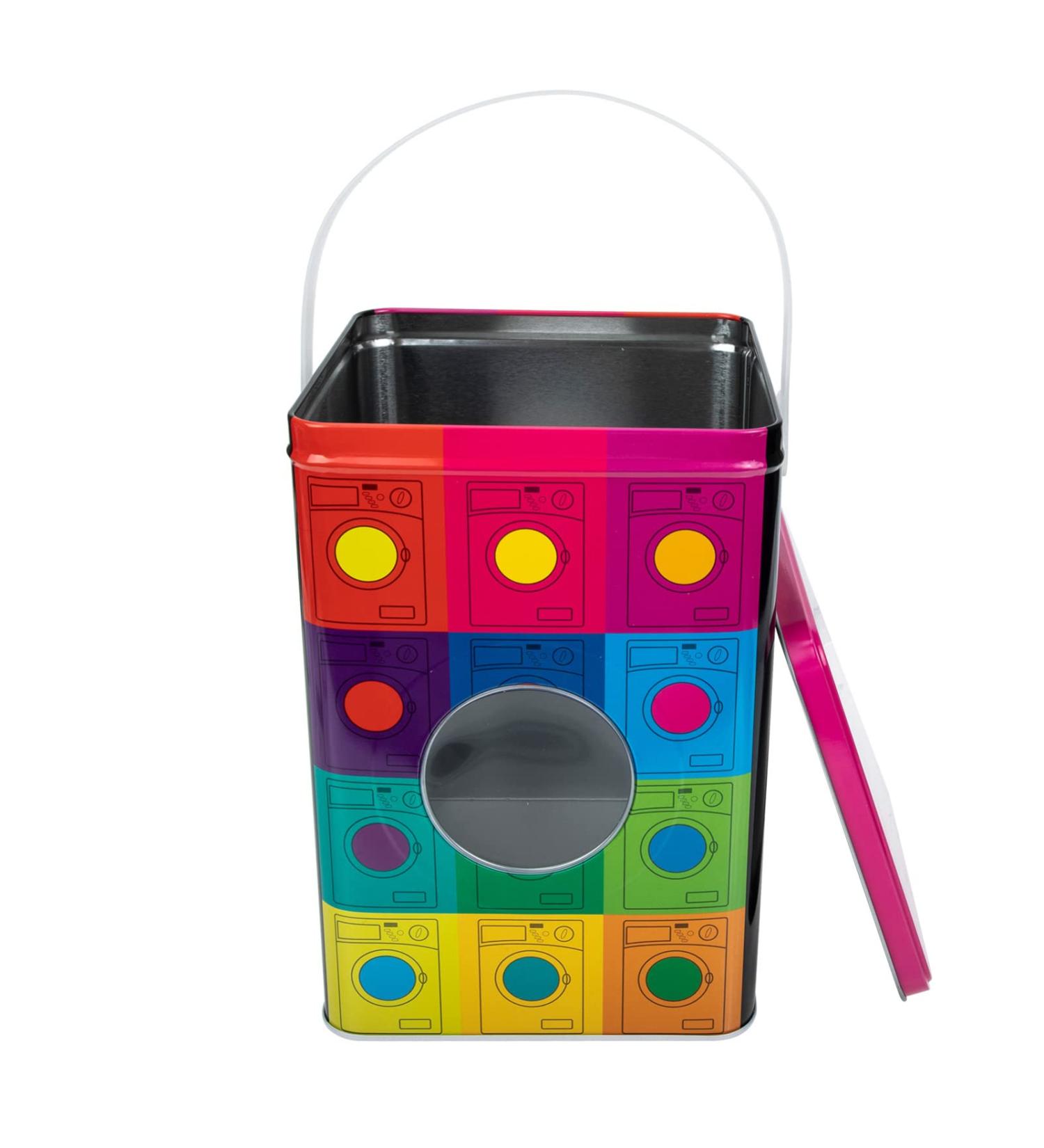 Cabilock Metal Washing Powder Box Washing Powder Container with Lid Vintage Metal Tin Detergent Box Iron Storage Box for Washing Powder Detergent Storage - Buy Online on GoSupps.com