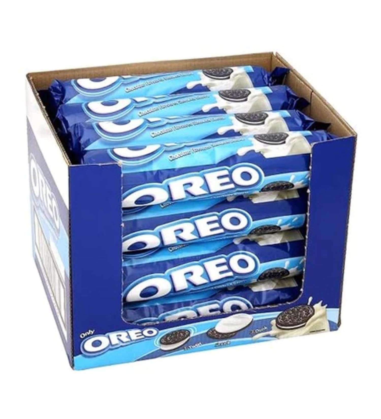 Oreo Biscuits Vanilla Flavour Pack of 16 (154 Gram) - Buy Online on GoSupps.com