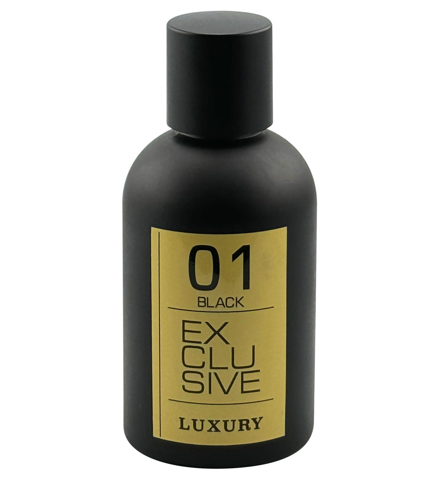 Maison d'Orient EXCLUSIVE 01 BLACK by LUXURY COLLECTION - A Timeless Men's EDP with a Rich Blend of Fruity Woody and Leather Notes 100 ML - Buy Online on GoSupps.com