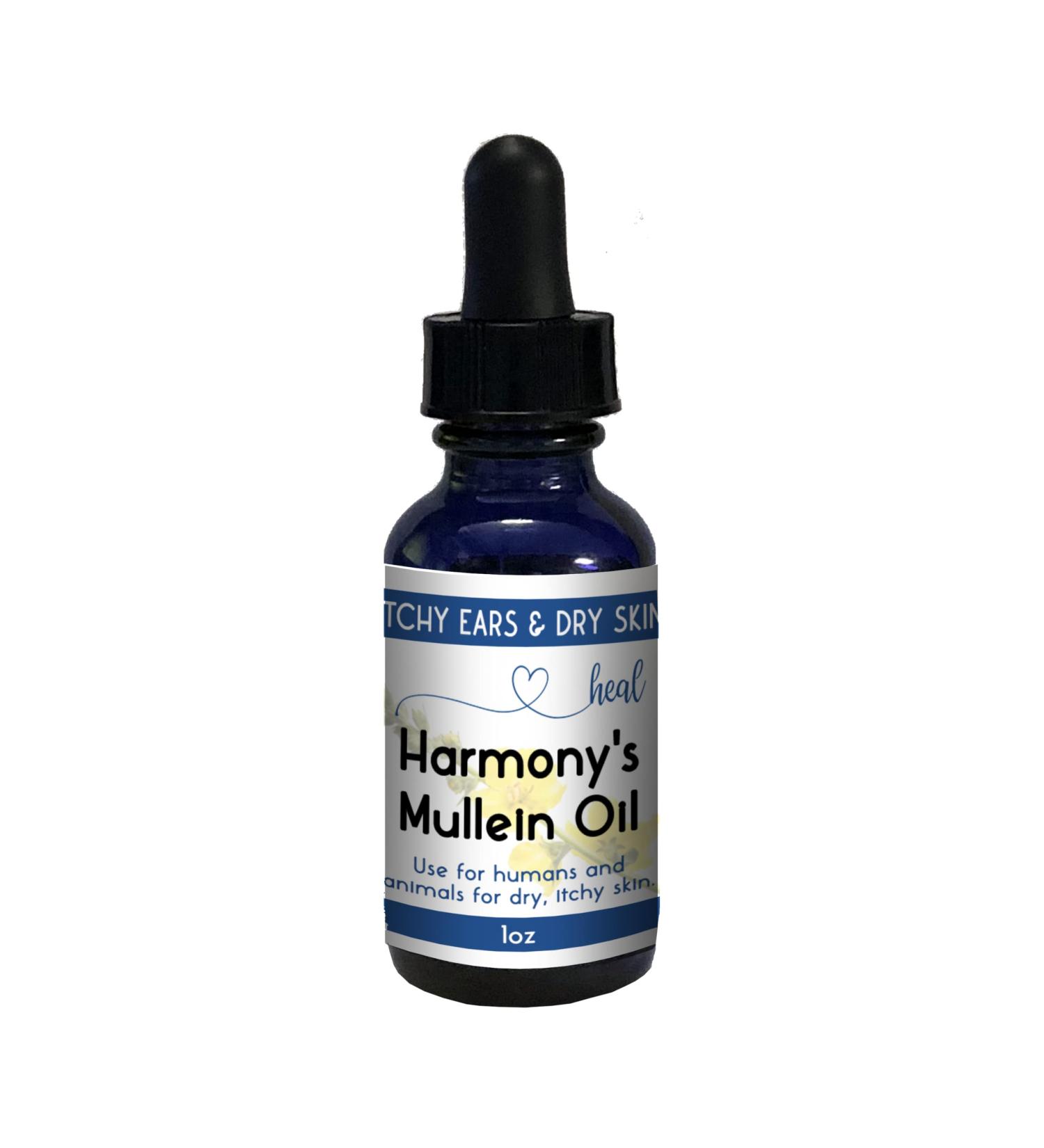 H.E.A.L. Mullein Ear Oil 1oz - Natural Ear Care Blend with Mullein Calendula Lemon & Vitamin E - Best for Gentle Ear Health - Buy Online on GoSupps.com