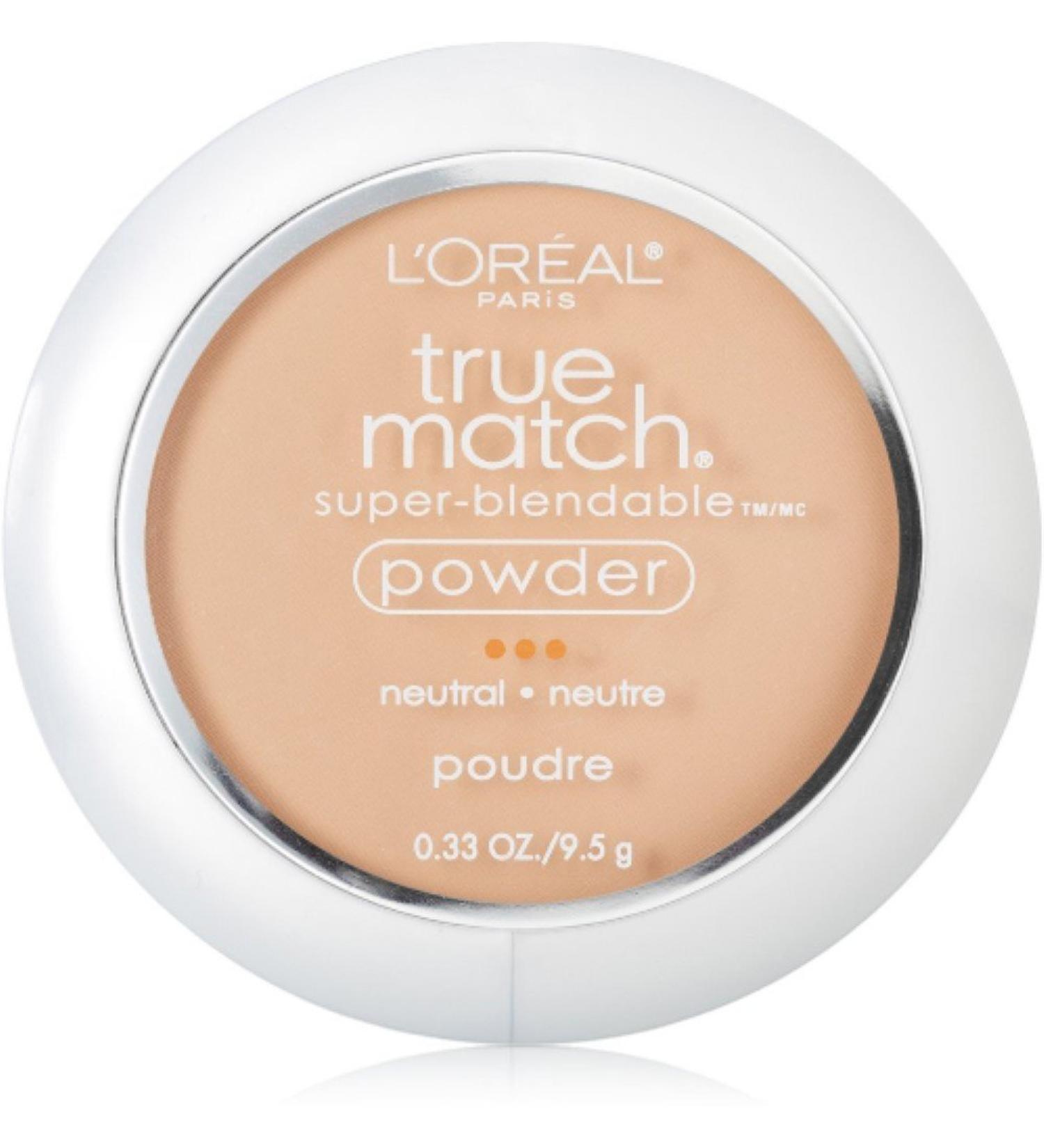 L'Oreal True Match Powder Natural Buff N3 0.33 oz (Pack of 3)