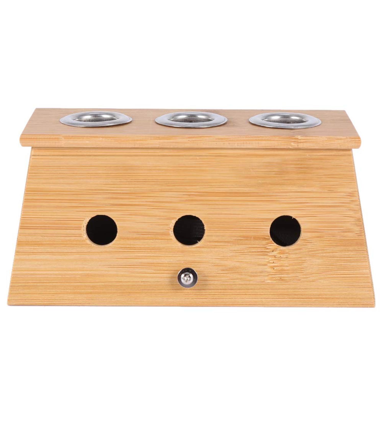 3 Types Moxibustion Bamboo Box - Acupuncture Massage Device Tool for Effective Heating Therapy - Buy Online on GoSupps.com