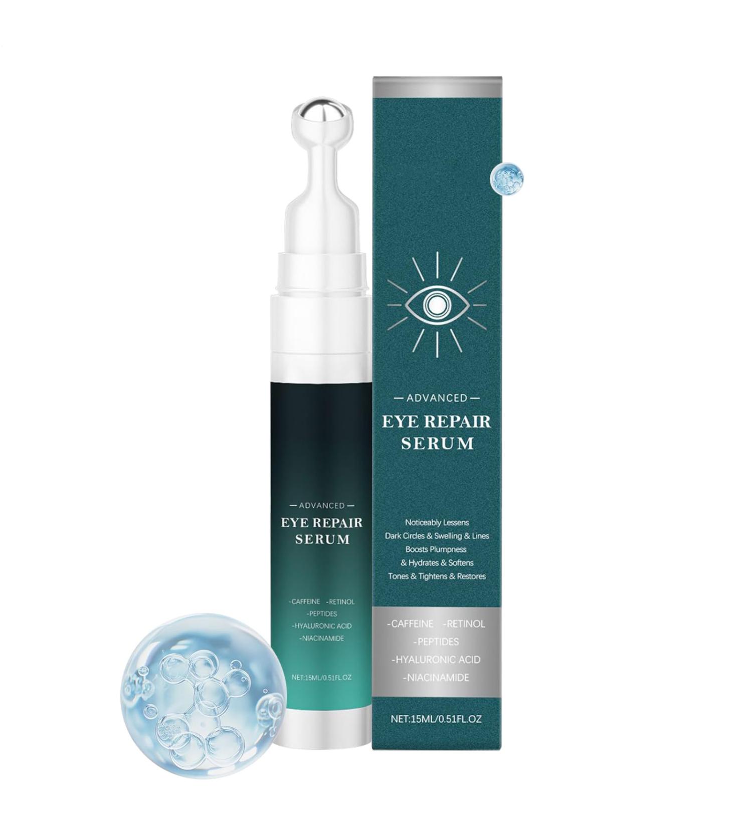  Chaies Eye Contour Roller Liquid - 10ml Moisturizing Eye Contour Roller Solution | Facial Care for Home Travel Morning Night Spa | For Day Night Outdoor Indoor Travel Spa Beach - Buy Online on GoSupps.com