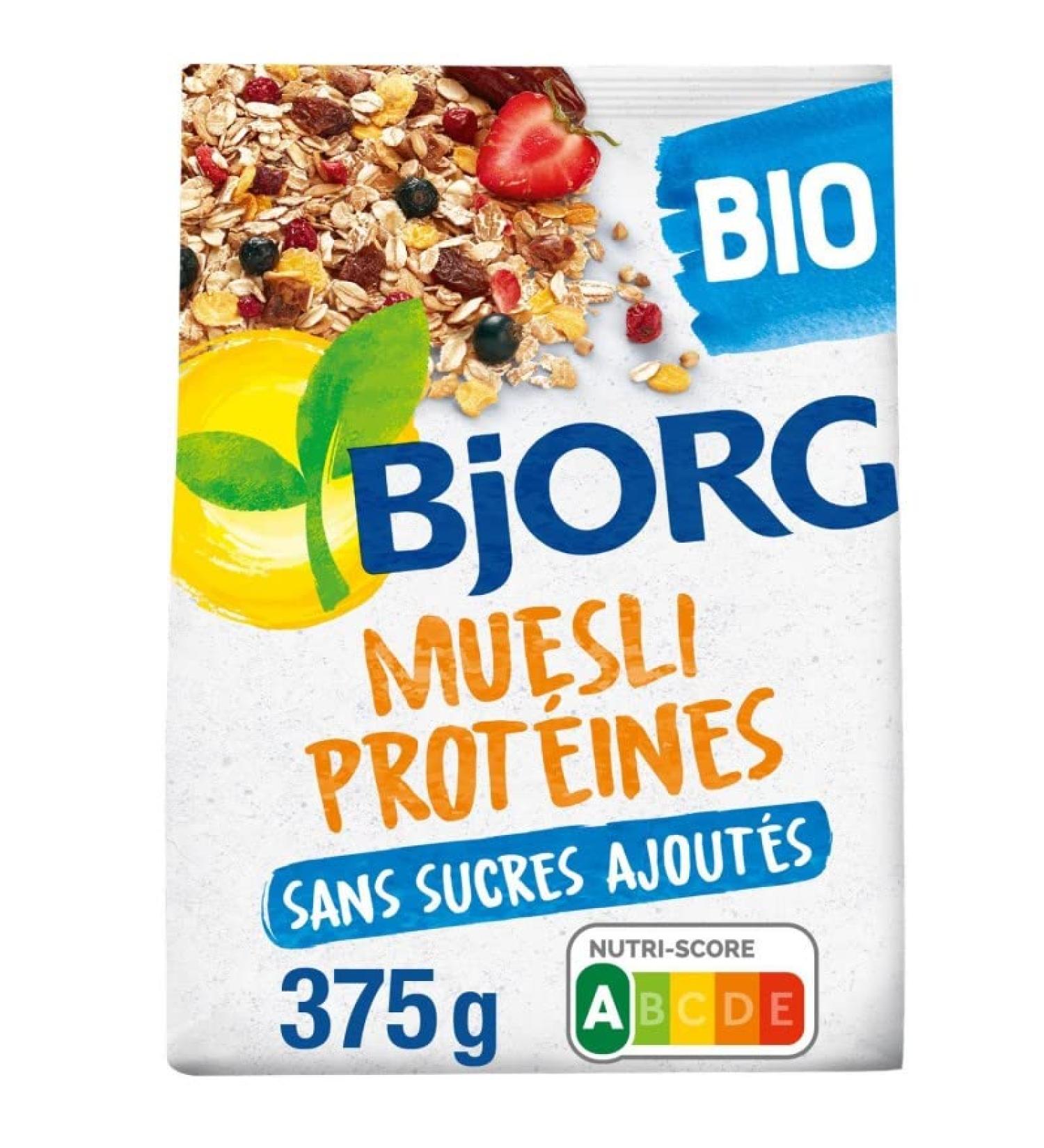 BJORG - Muesli Proteines Soja 375G - Lot De 3 - Buy Online on GoSupps.com