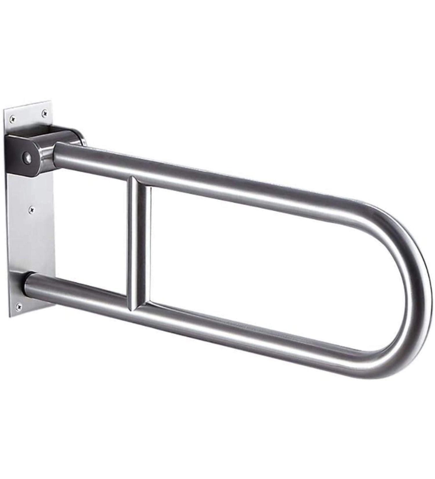 Non Slip Foldable Support Handle Rail Bathroom Grab Bar Safety Anti-Slip Grab Rail Towel Holder - Buy Online on GoSupps.com