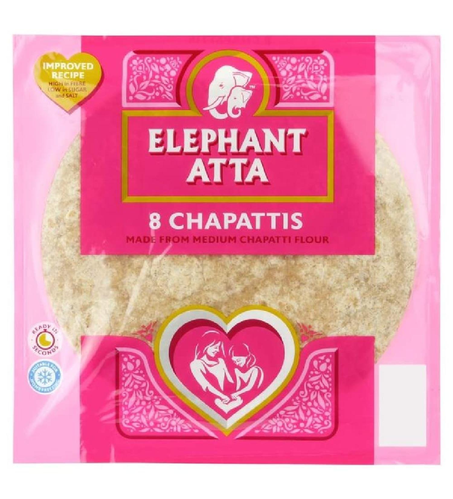 Elephant Atta Chapathis Flour for 8 Chapathis