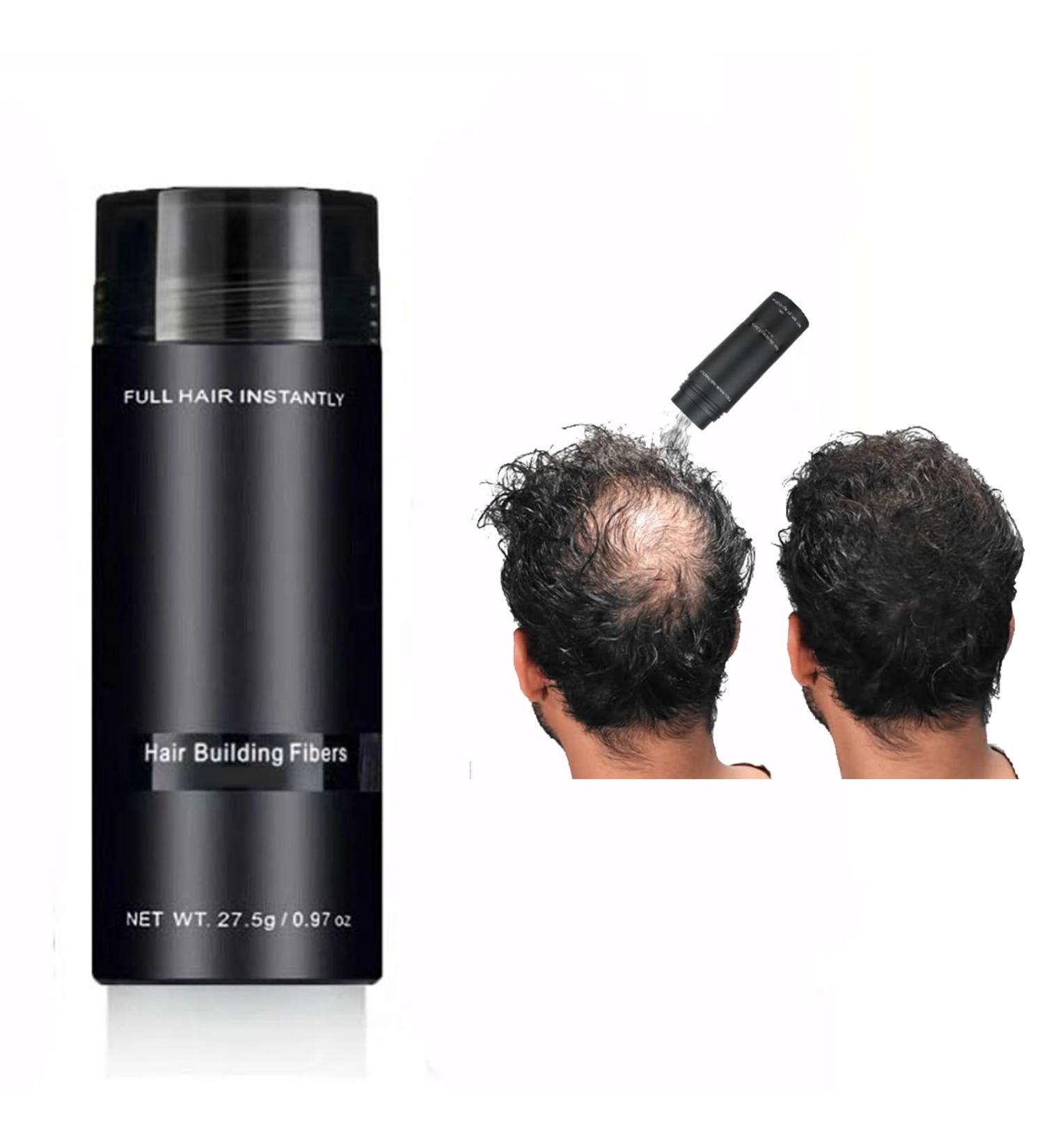 Hair Building Fibers Natural Hair Fibers for Men & Women Hair Fibres Dark Brown Hair Powder for Thinning Hair Easily Cover & Waterproof Hair Loss Concealer Instantly Conceals Hair Loss Soft Powder - Buy Online on GoSupps.com