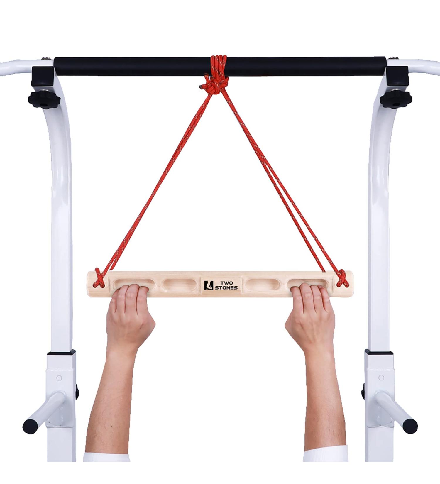TWO STONES Portable Fingerboard for Rock Climbing Training - Indoor and Outdoor Climbing Hangboard with Edges and Pockets (CJ-HB2026) - Buy Online on GoSupps.com