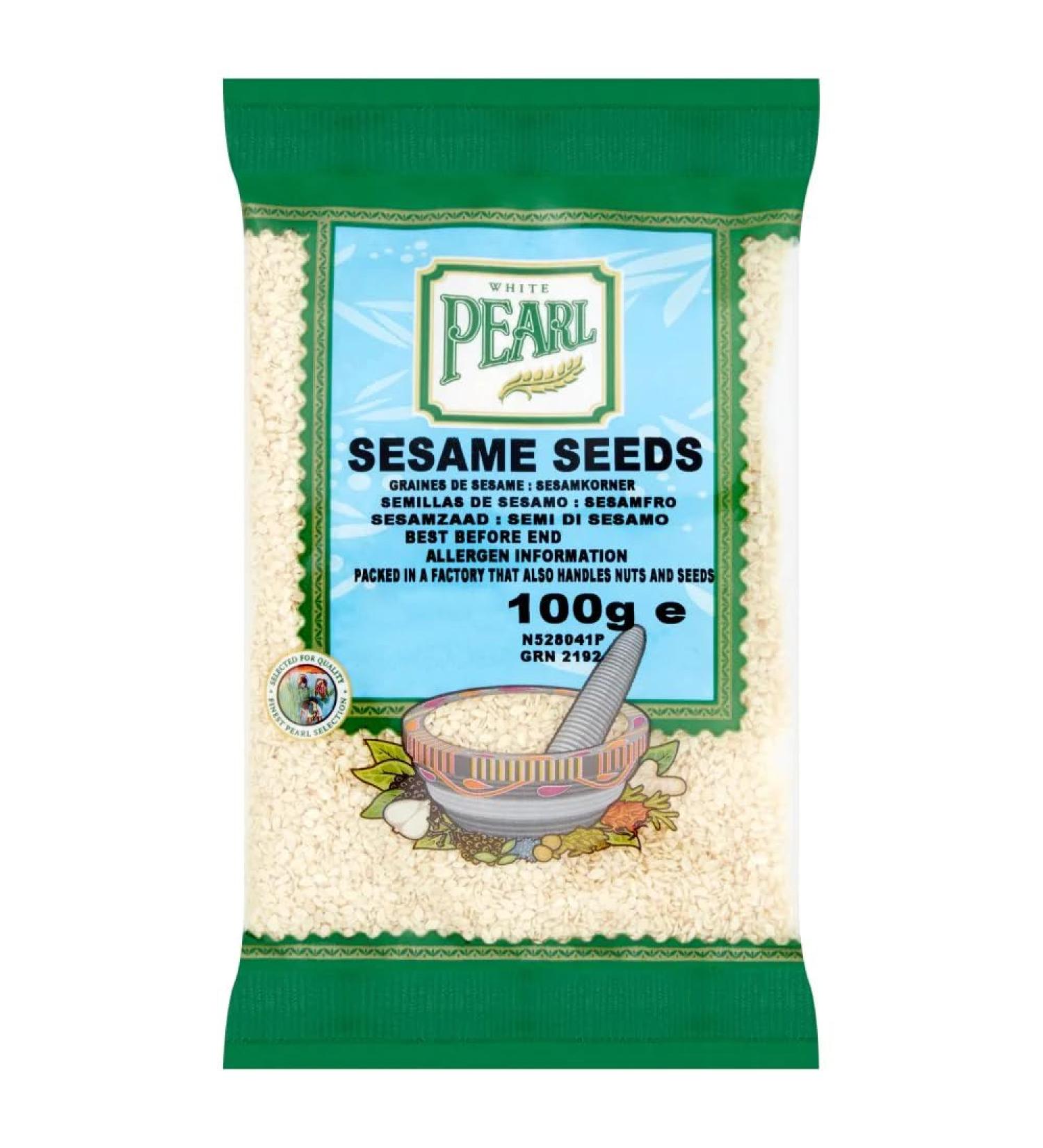 White Pearl Sesame Seeds 100g