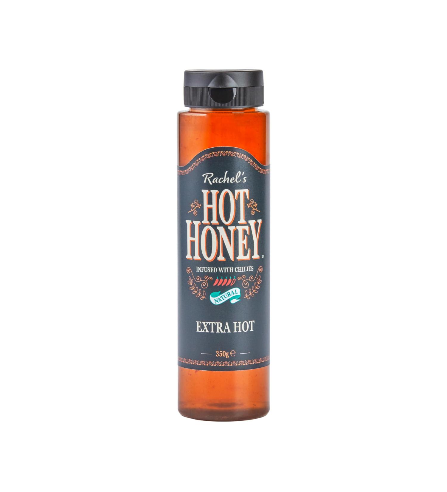 Rachel's Honey BV RACHELS HOT HONEY EXTRA HOT ChiliInfused Honey 100 Natural EUOrigin Honey Made in The Netherlands 350g - Buy Online on GoSupps.com